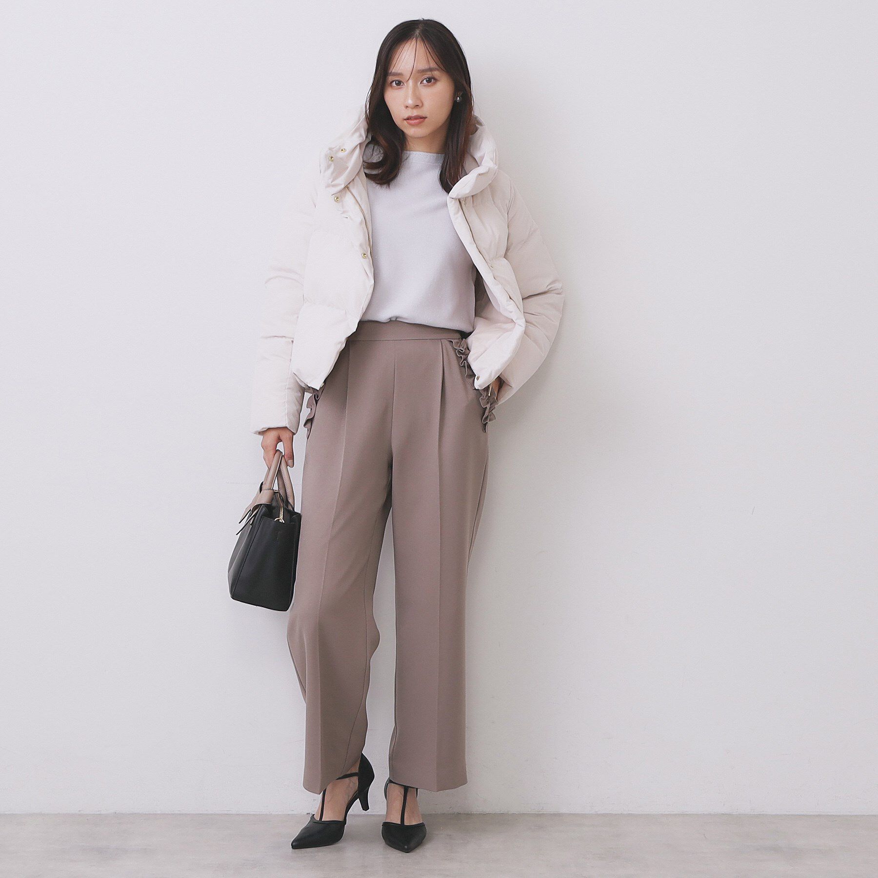 index「ラメガーター編みボートネックニット【洗濯機OK】《8col/XS～LL》」|ニット・セーター|