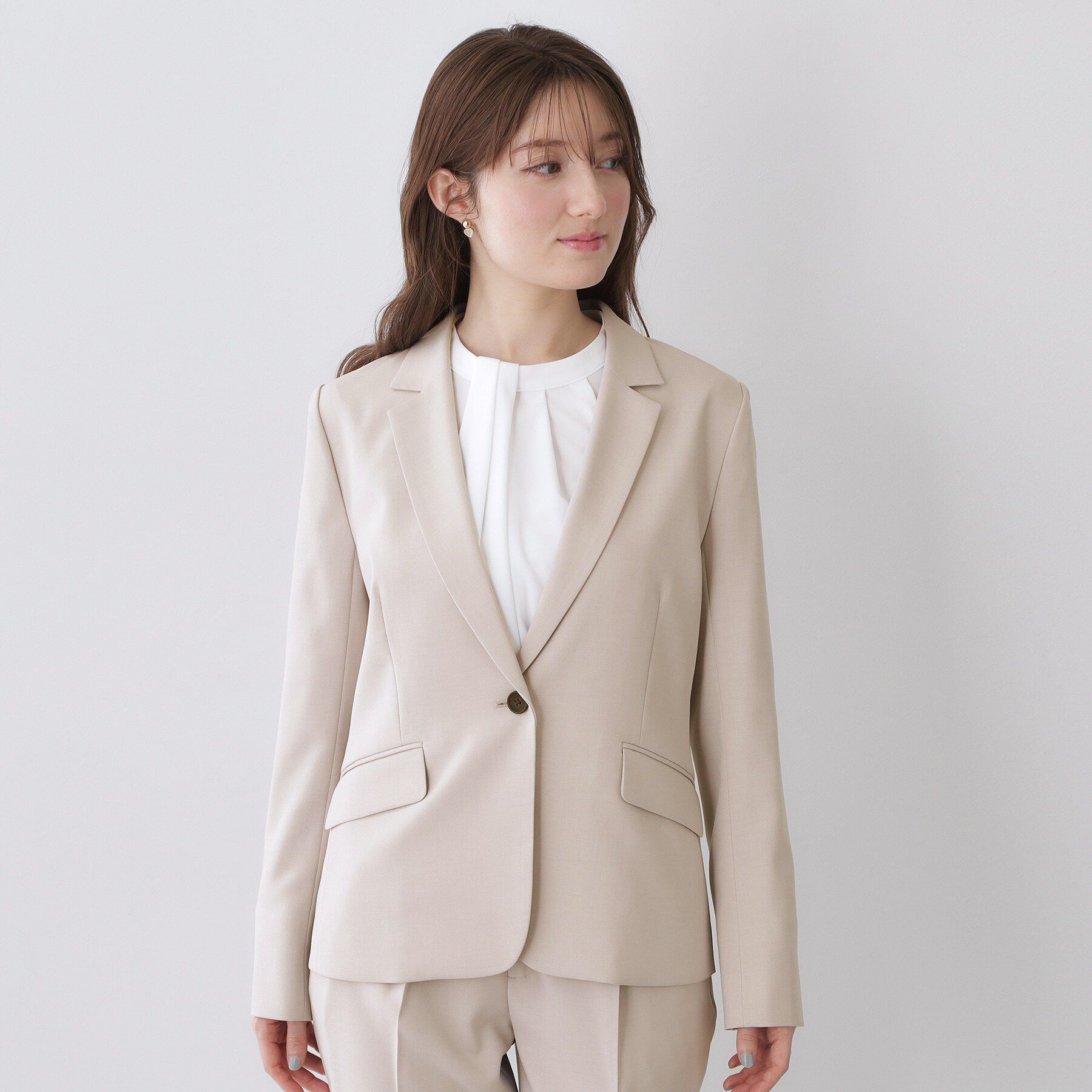 index「ストレッチテーラードジャケット/セットアップ対応【洗濯機OK】」|テーラードジャケット|