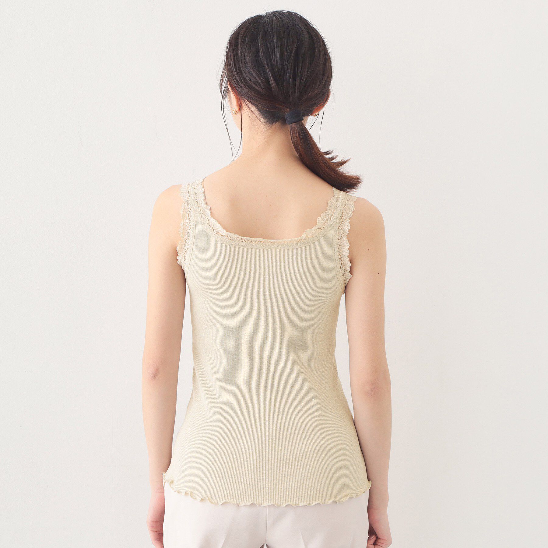 index「前後2way丸胴レースタンクラメアソート【洗濯機OK】」|キャミソール|