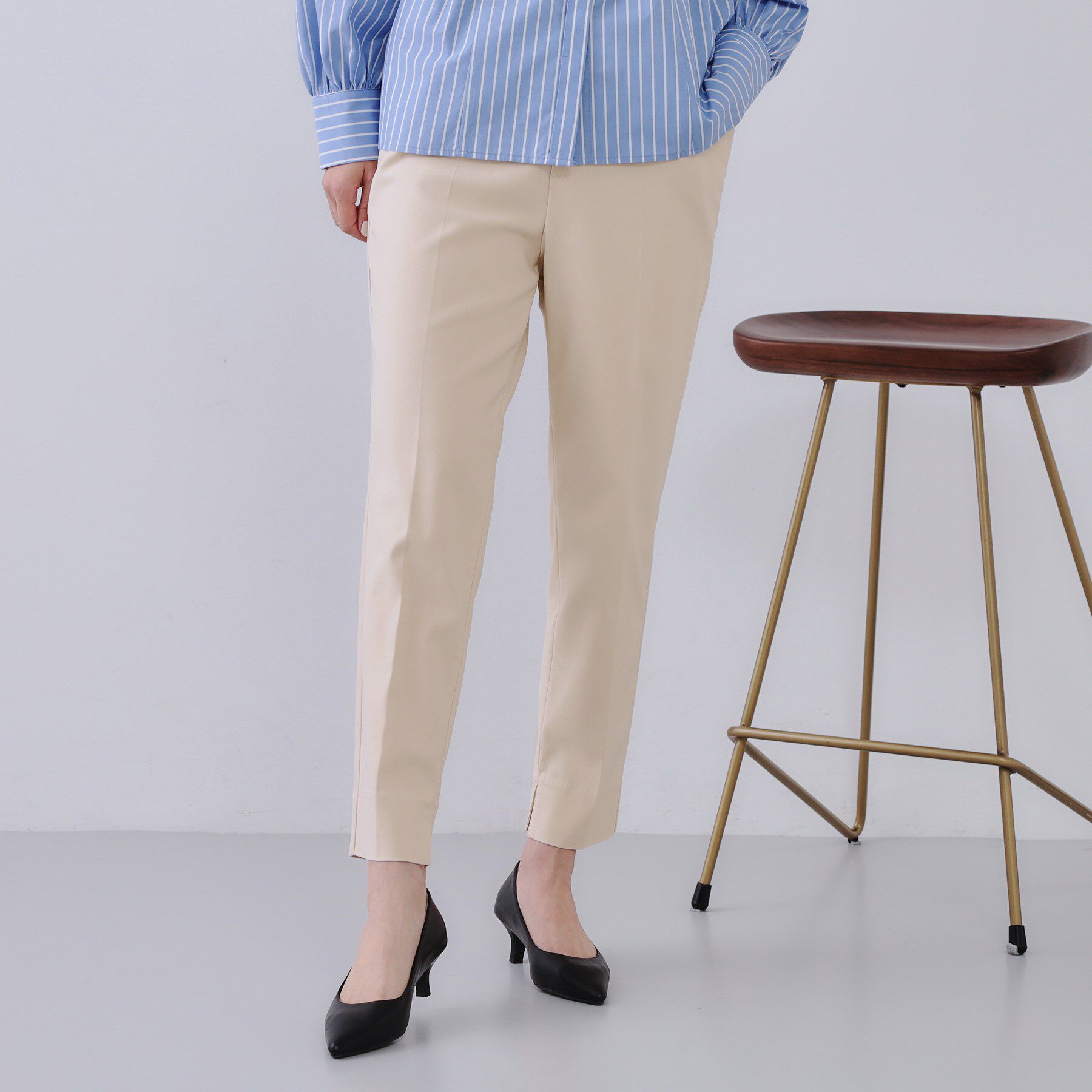 OPAQUE.CLIP「《S-LLsize》ハイストレッチイージースティックパンツ【洗濯機洗い可】」|その他|