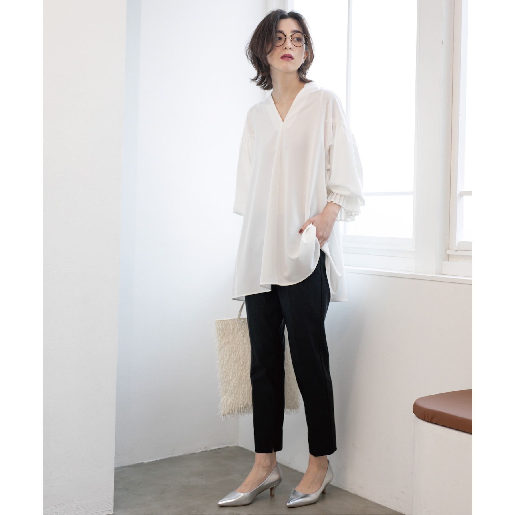 OPAQUE.CLIP「《S-LLsize》ハイストレッチイージースティックパンツ【洗濯機洗い可】」|その他|