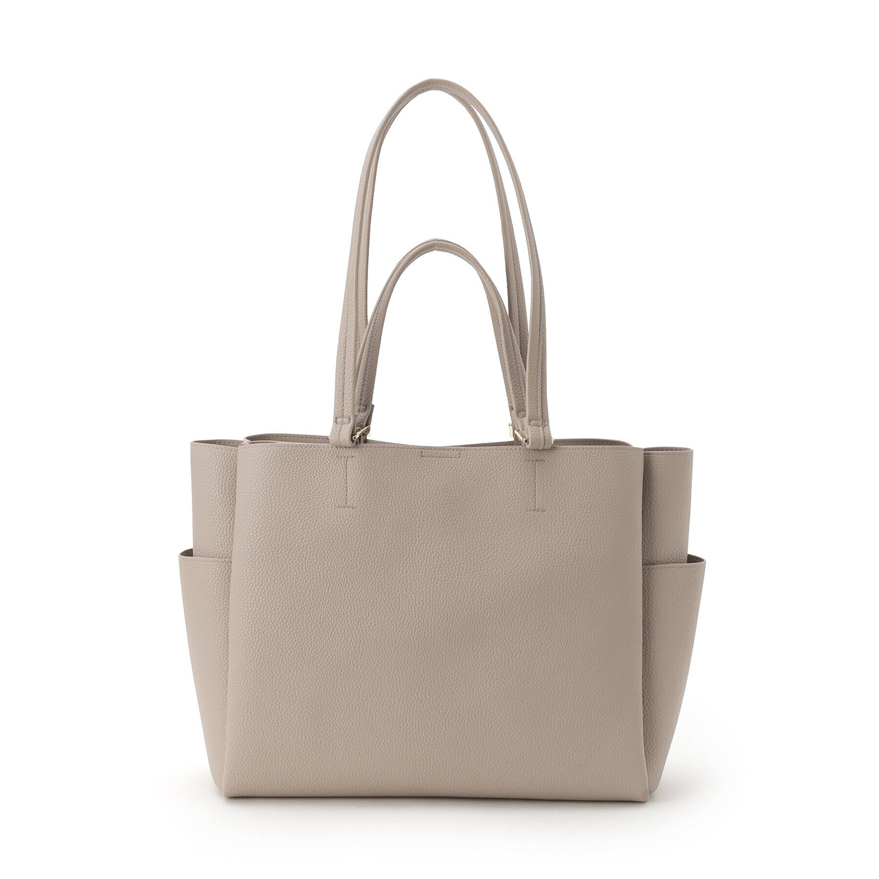 OPAQUE.CLIP「【軽量／A4サイズ対応／2WAY】シュリンク合皮大容量トートバッグ」|トートバッグ|