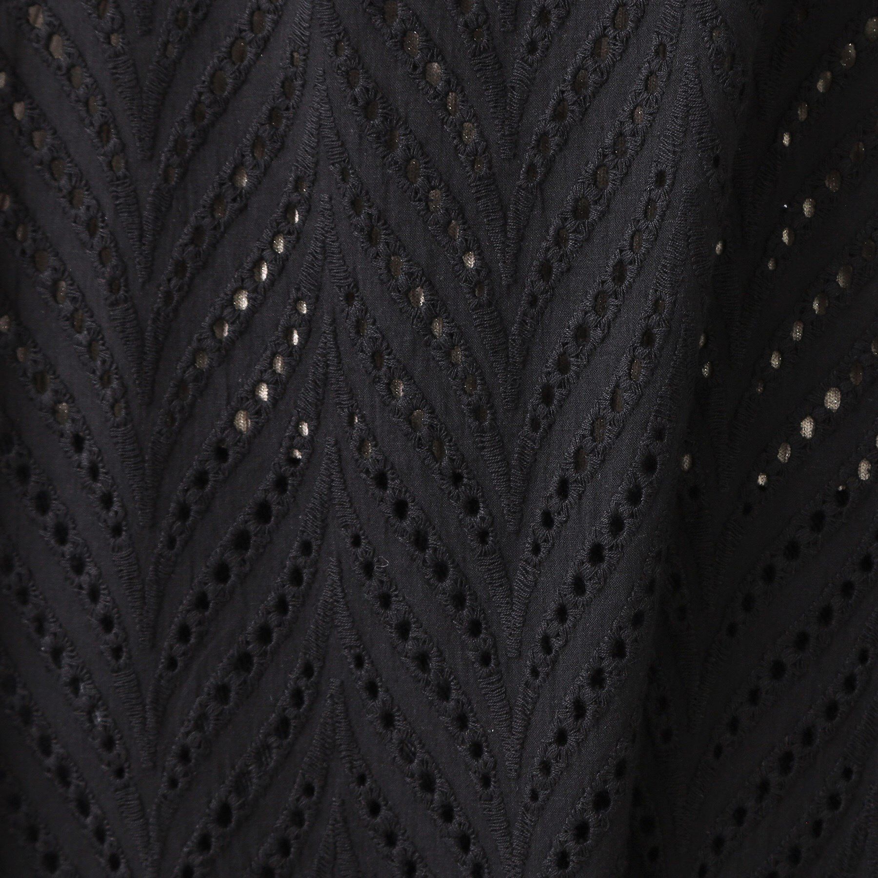 OPAQUE.CLIP「インドコットンアイレット刺繍キャミワンピース【洗える】」|ワンピース|