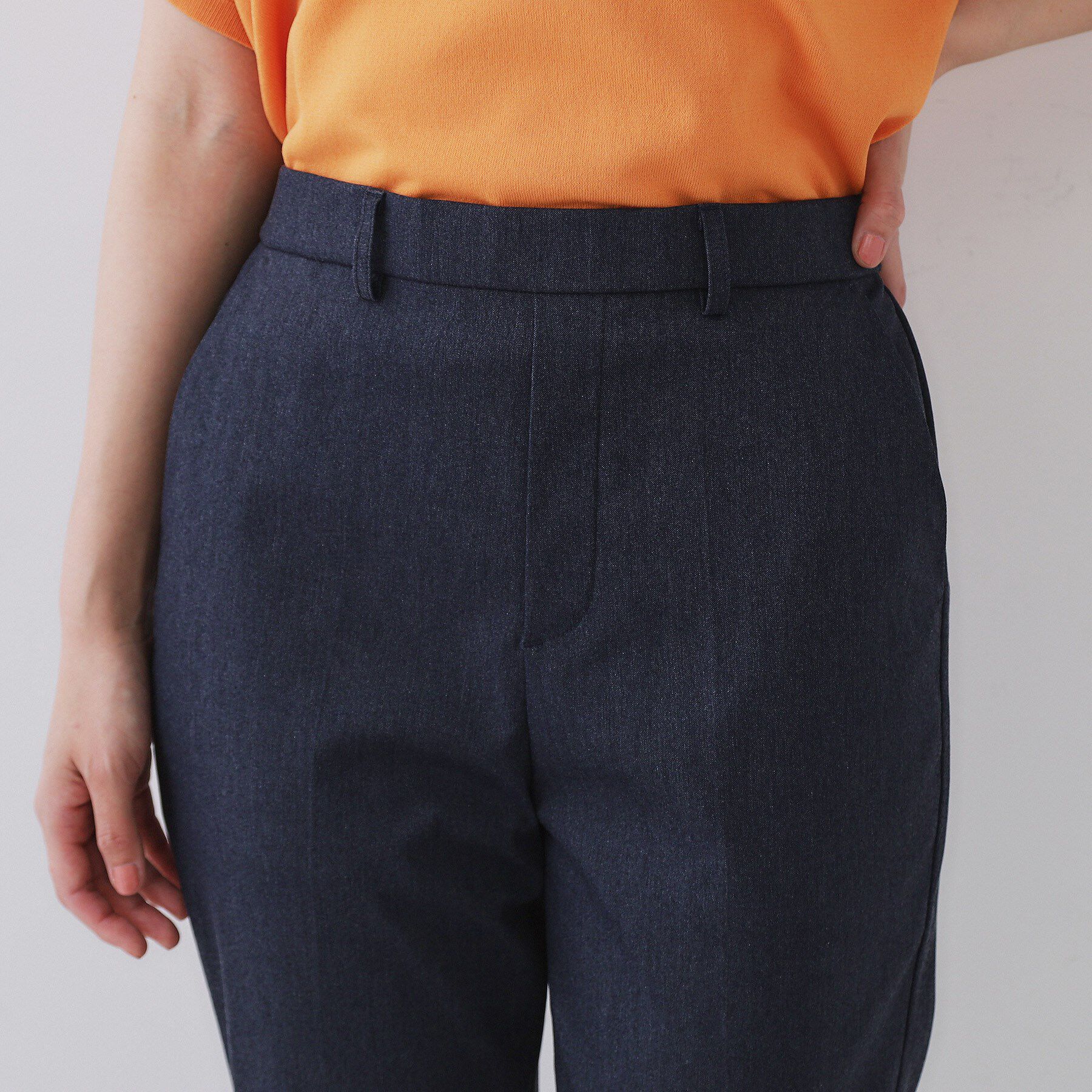 OPAQUE.CLIP「《S-LLサイズ》ハイストレッチスティックパンツ【洗濯機洗い可/接触冷感】」|その他|