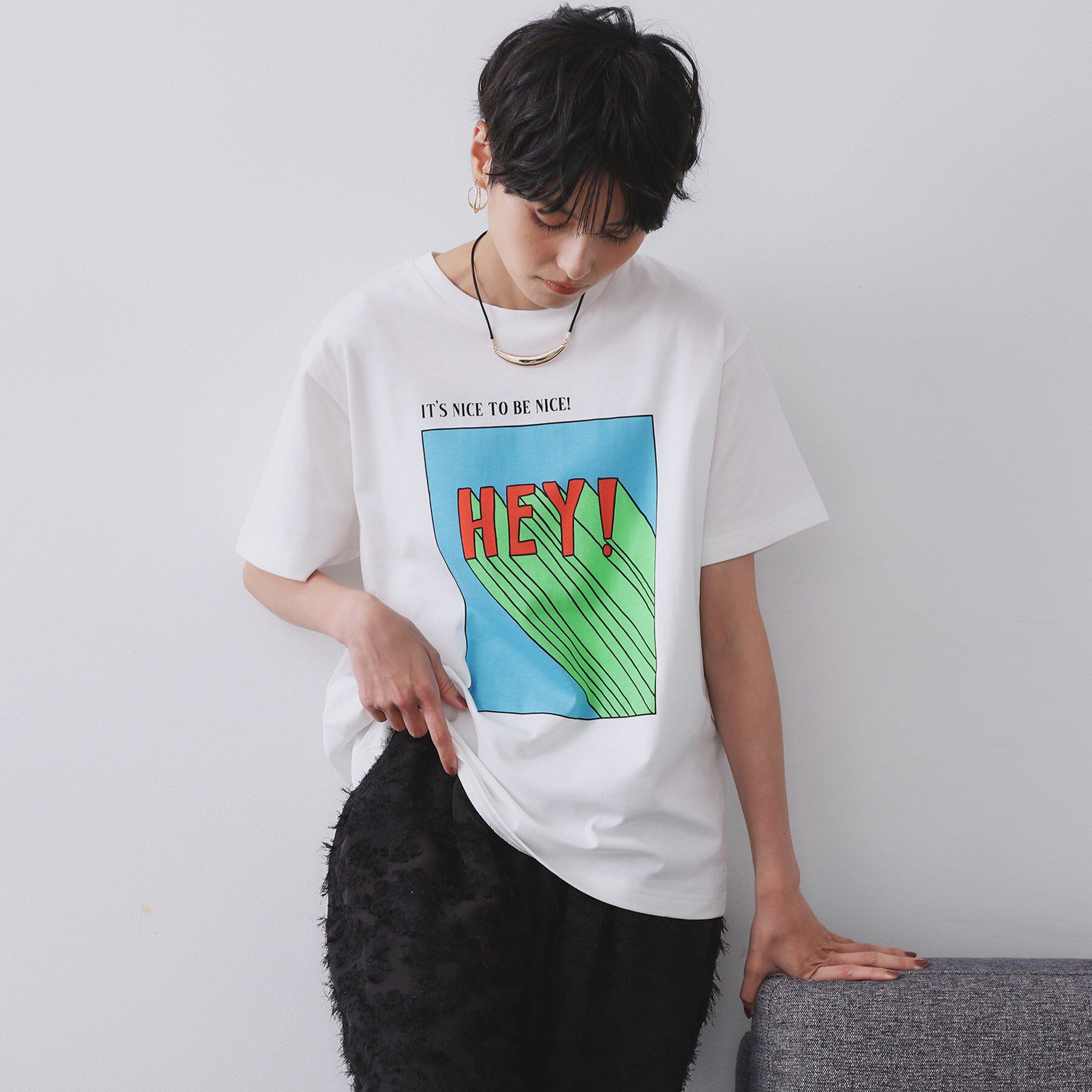 OPAQUE.CLIP「【Pontre Studio／ポンレストゥディオ】別注グラフィックTシャツ」|Tシャツ・カットソー|