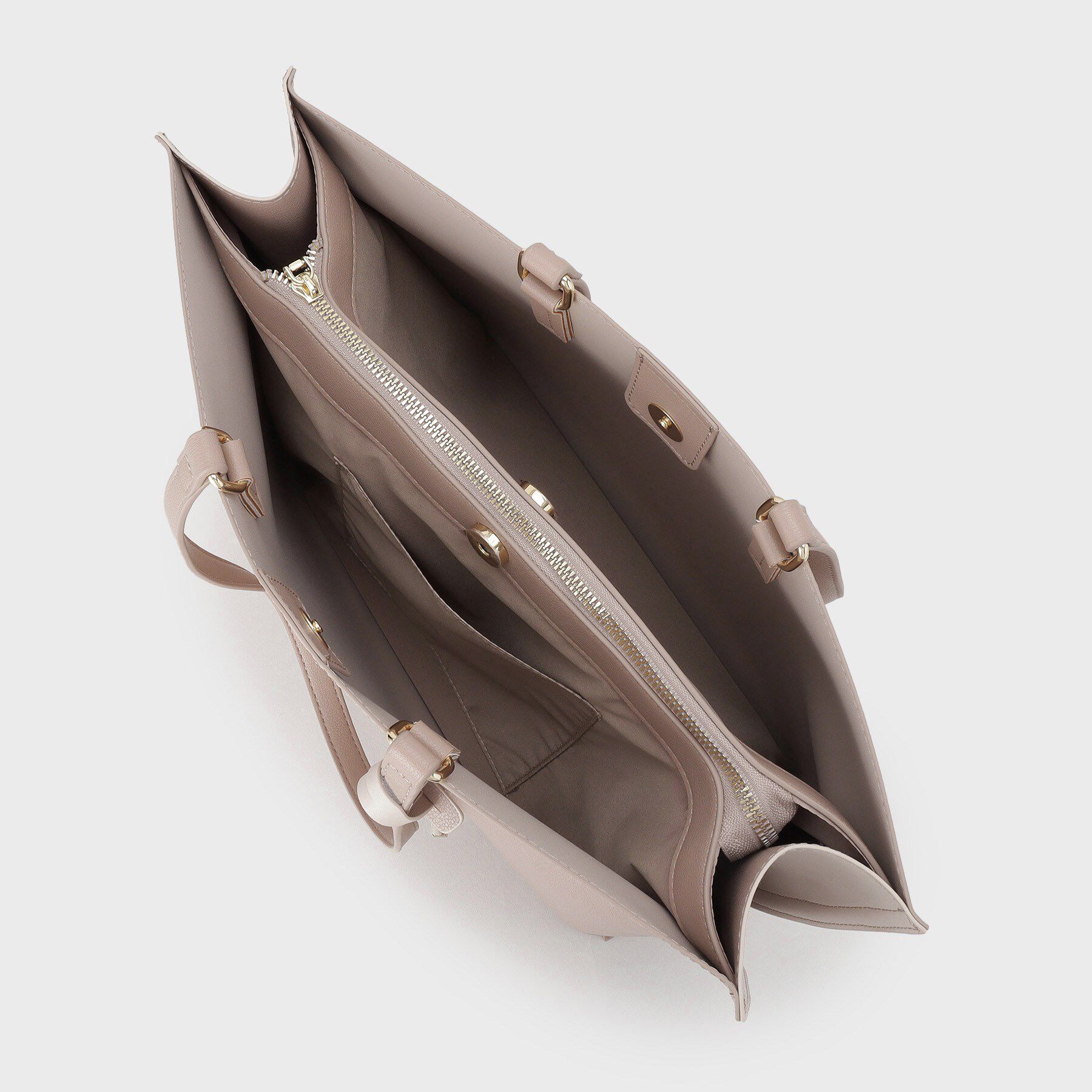 OPAQUE.CLIP「【名品/A4サイズ対応】バイカラースムーストートバッグ」|トートバッグ|