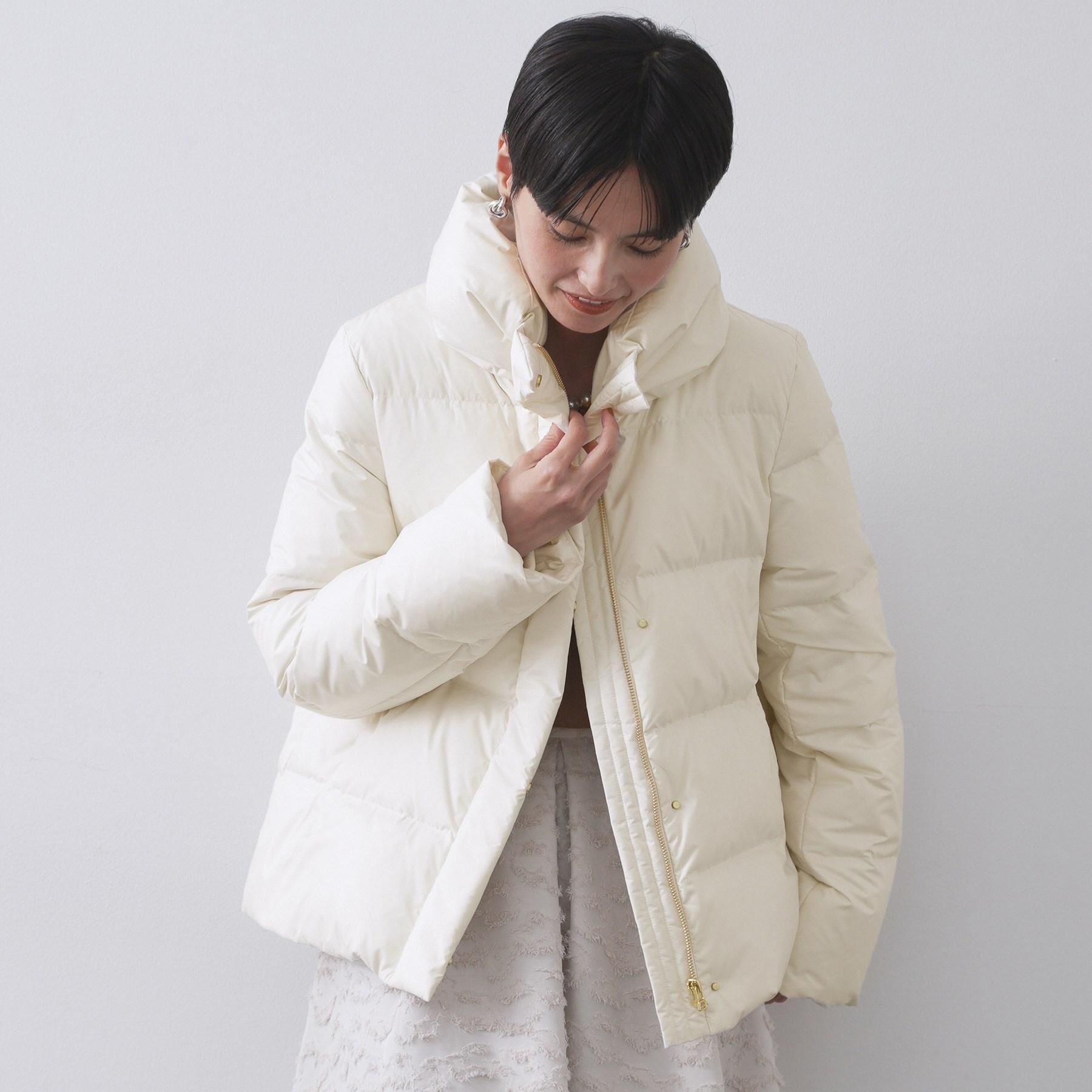 OPAQUE.CLIP「撥水ショートダウン【防風/抗菌防臭/洗濯機洗い可】《SS～LL》」|ダウン|