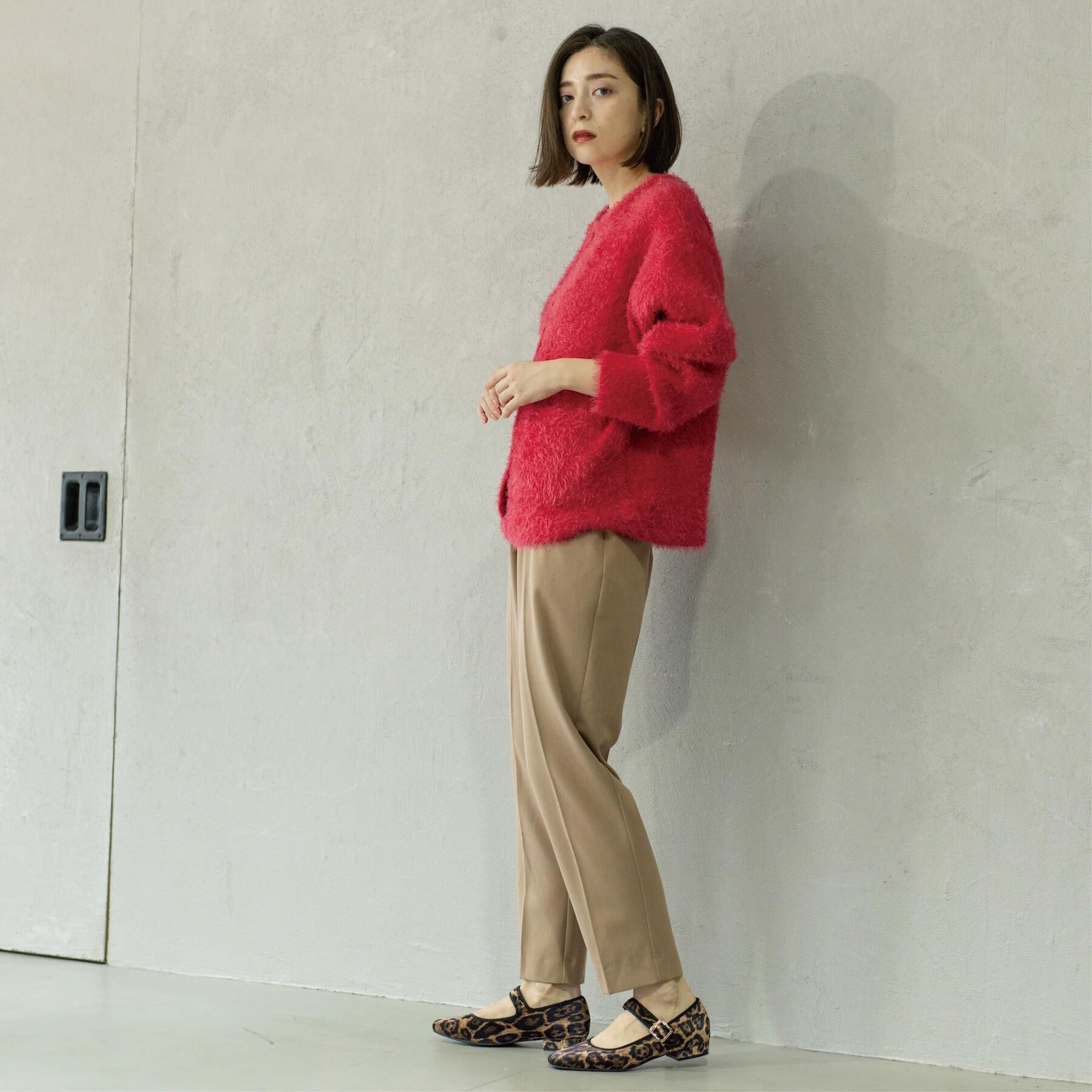 OPAQUE.CLIP「ウォームタッチ イージーテーパードパンツ【洗濯機洗OK/ストレッチ】」|その他|