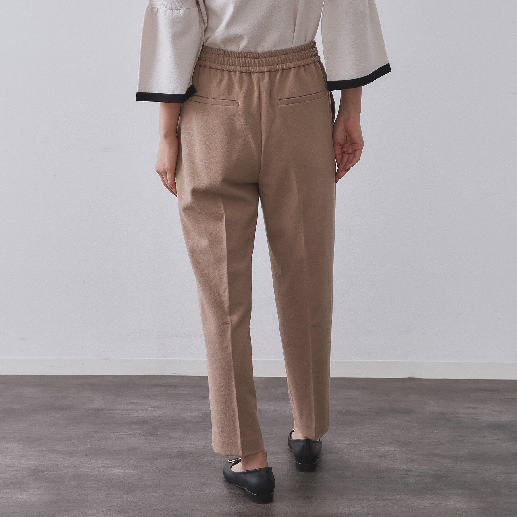 OPAQUE.CLIP「ウォームタッチ イージーテーパードパンツ【洗濯機洗OK/ストレッチ】」|その他|