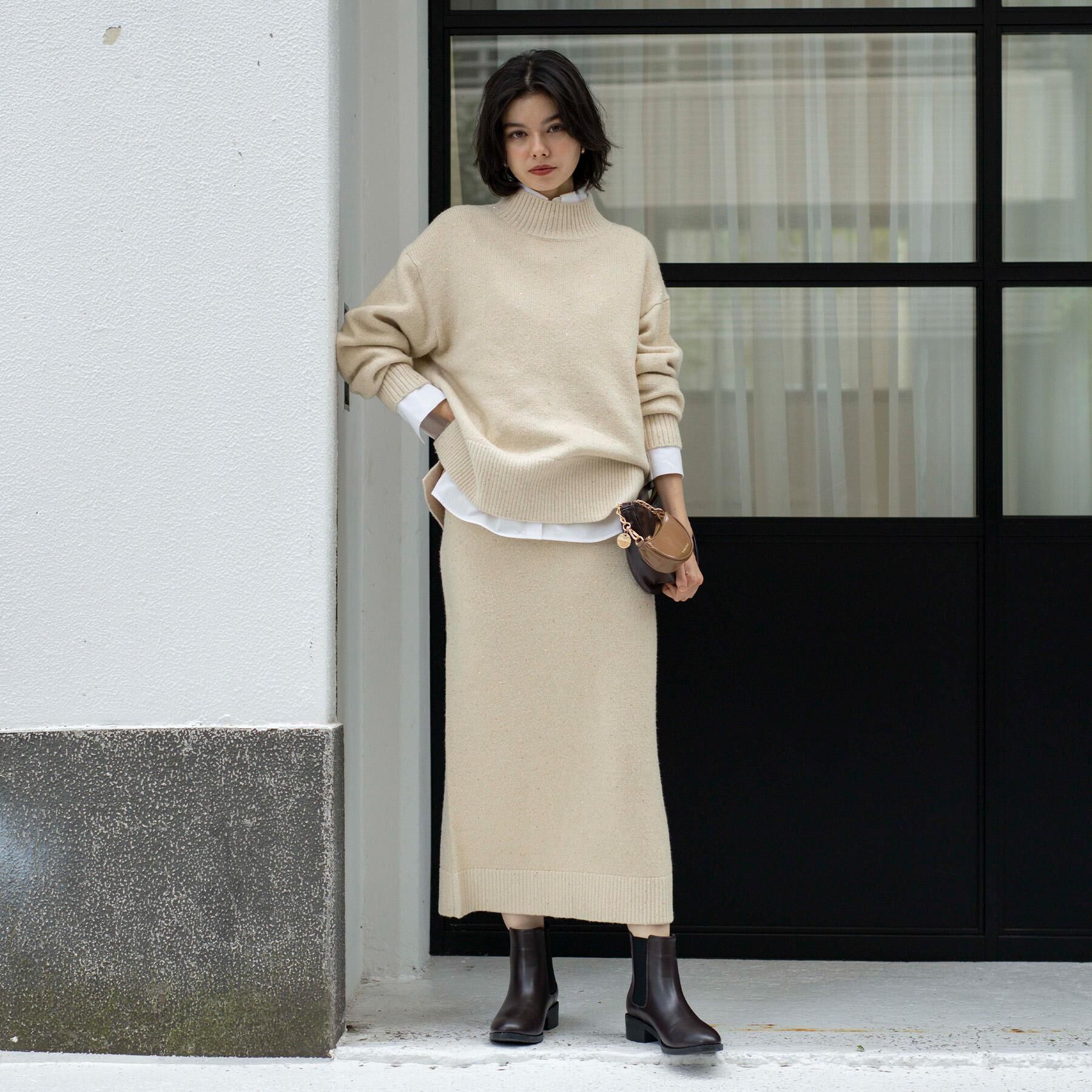 OPAQUE.CLIP「サイドゴアブーツ」|ショートブーツ|