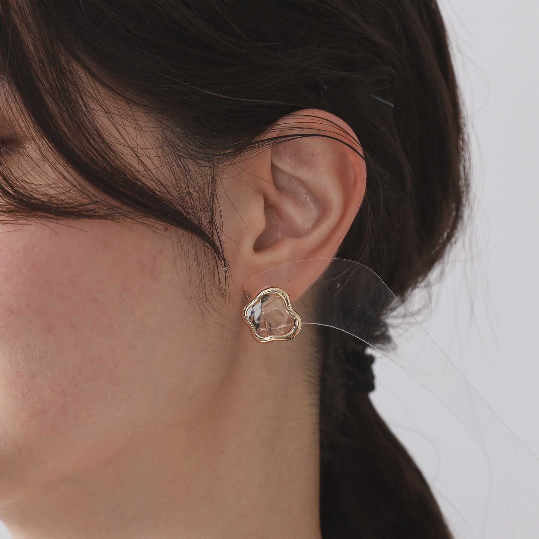OPAQUE.CLIP「クリアカラーニュアンスピアス」|ピアス|