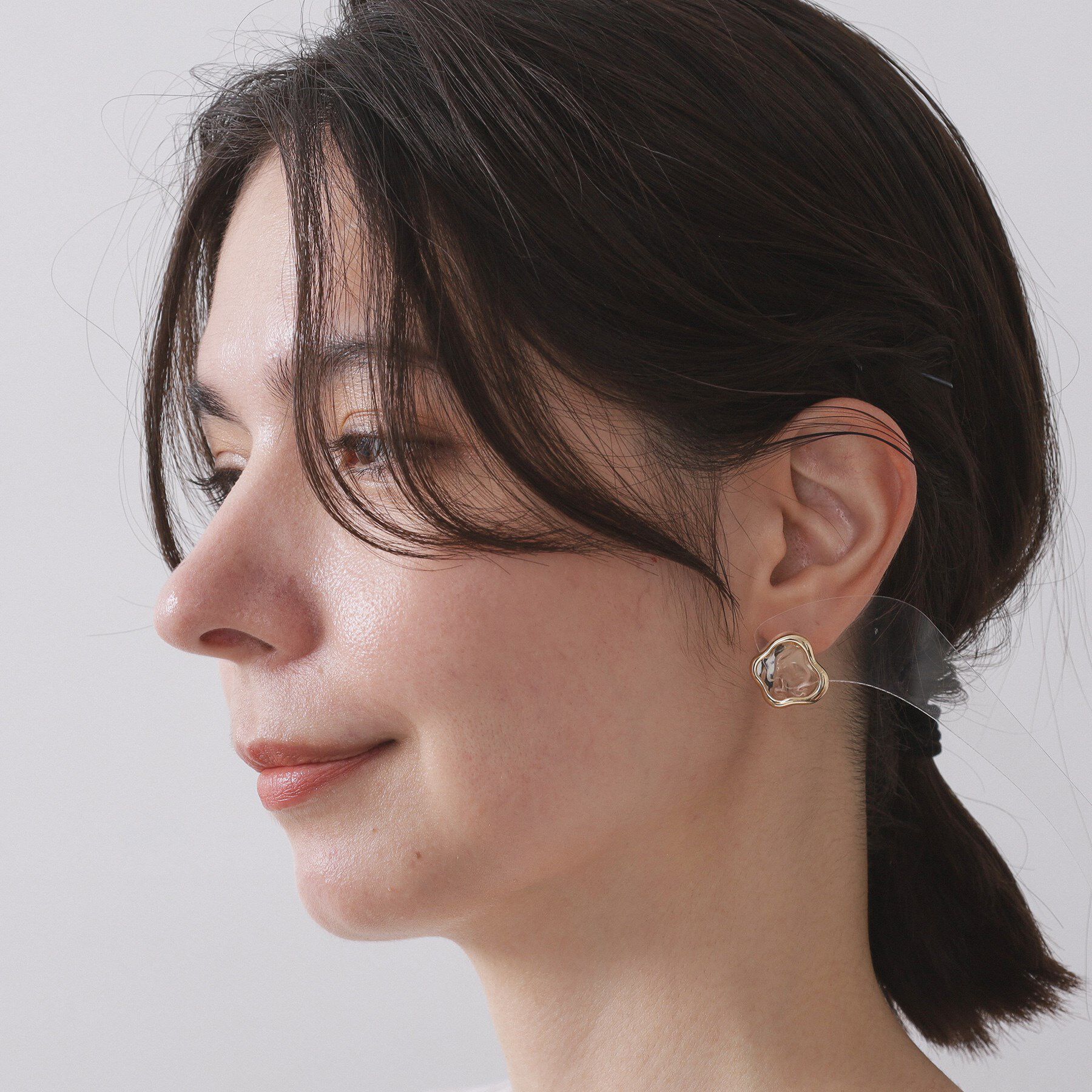 OPAQUE.CLIP「クリアカラーニュアンスピアス」|ピアス|