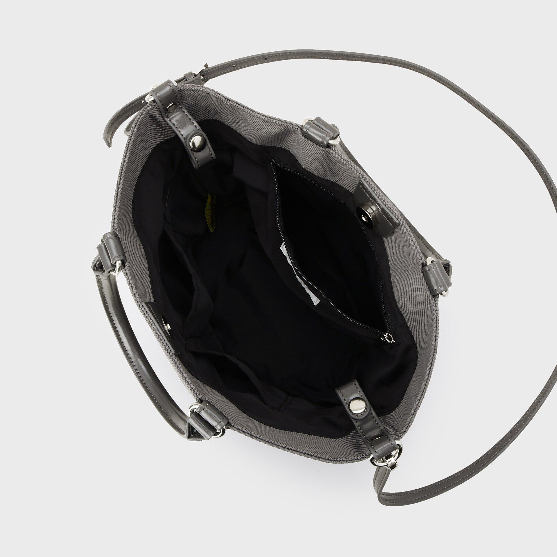 OPAQUE.CLIP「【マルチWAY】ミニショルダーとしても使える！バッグインポーチ付きミドルトートバッグ」|トートバッグ|