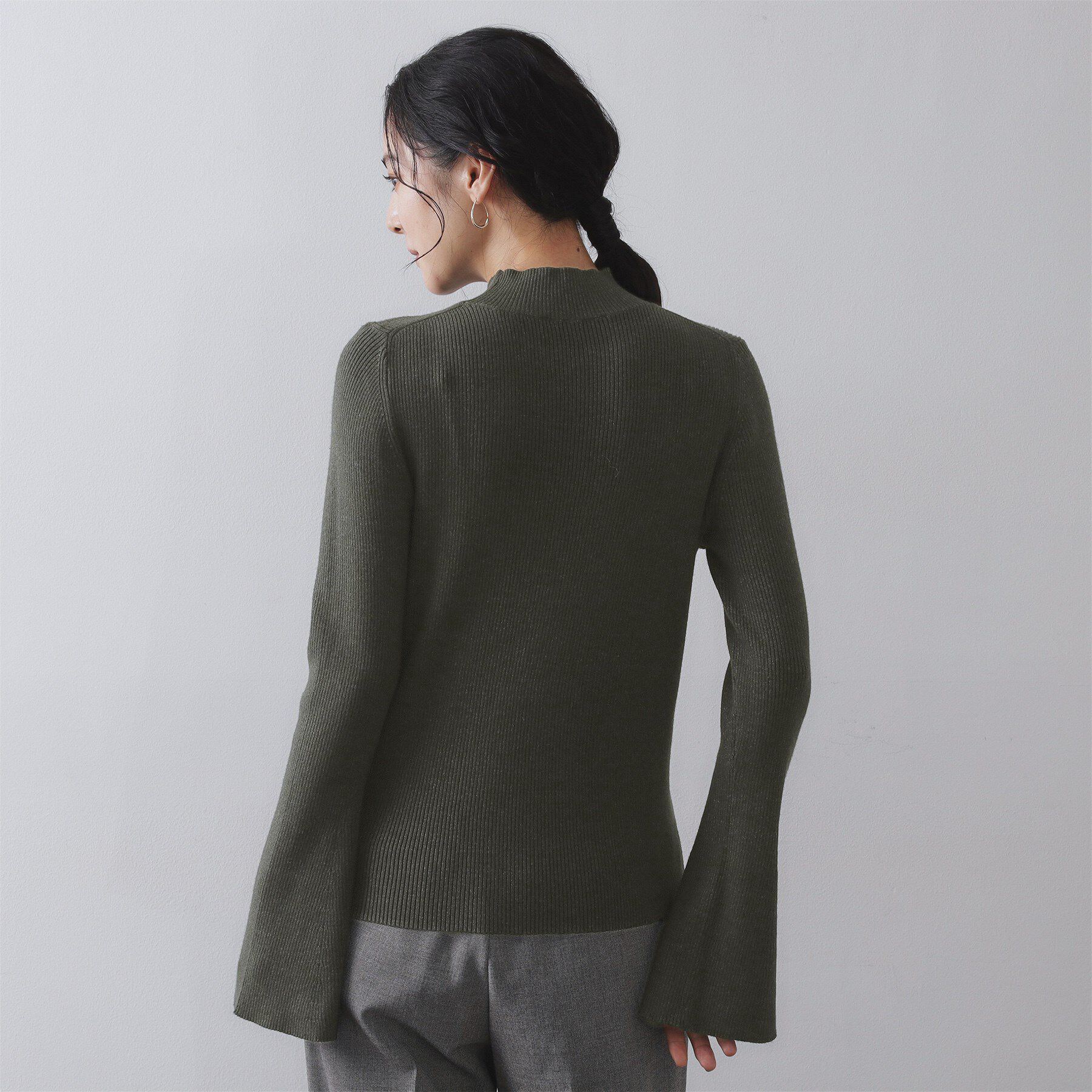 OPAQUE.CLIP「《ツインセット》ベスト&times;リブニット【洗濯機OK】」|その他|