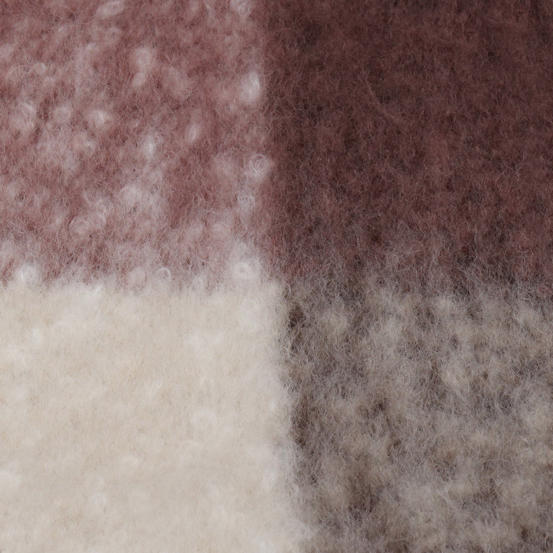 OPAQUE.CLIP「マルチカラーチェックボリュームストール」|ストール|