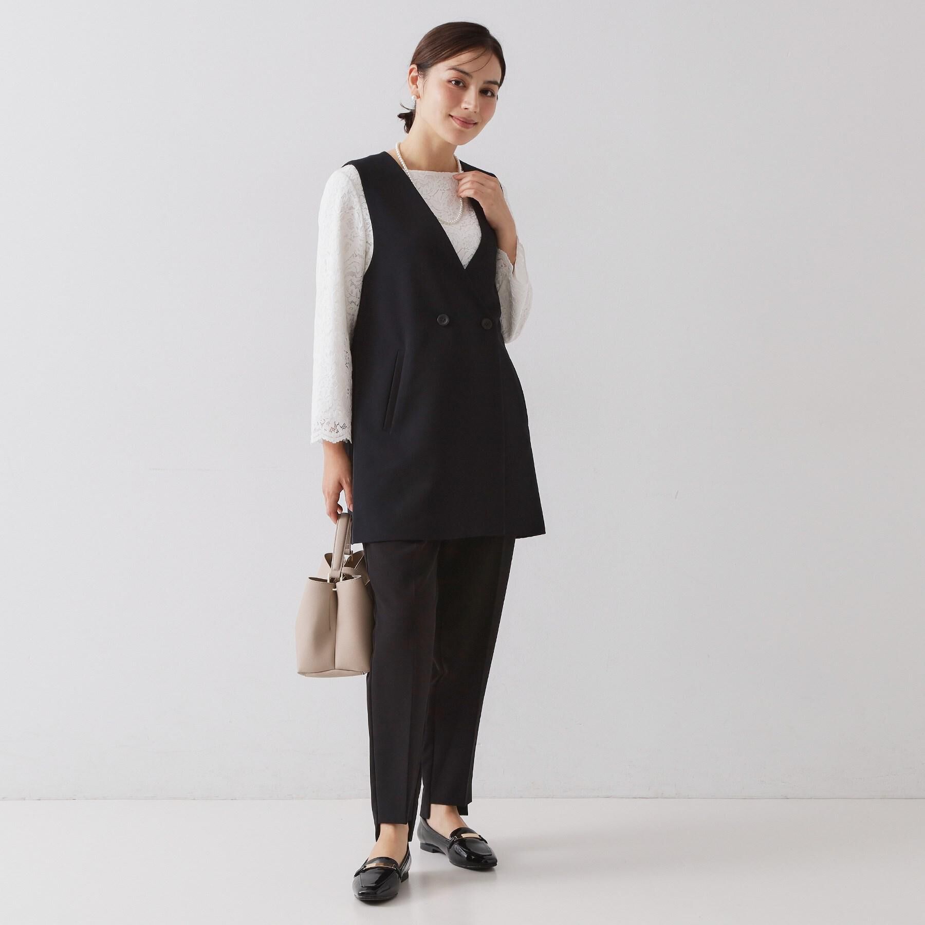 OPAQUE.CLIP「ステップヘムテーパードパンツ/セットアップ対応可【洗濯機OK】」|その他|