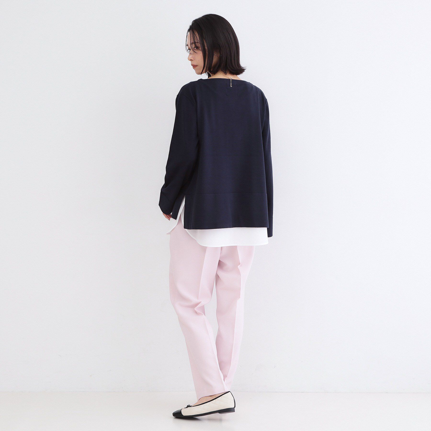 OPAQUE.CLIP「レイヤードドッキングタンクトップ【洗濯機OK】」|キャミソール|