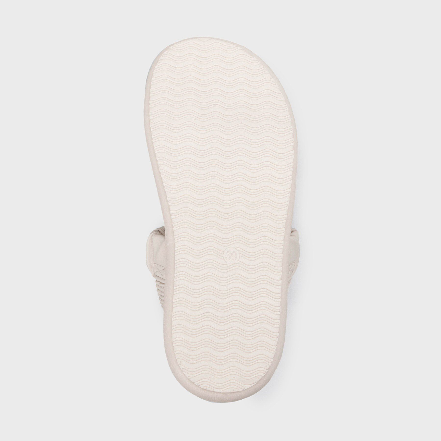 OPAQUE.CLIP「ギャザーベルトデザインサンダル」|サンダル|