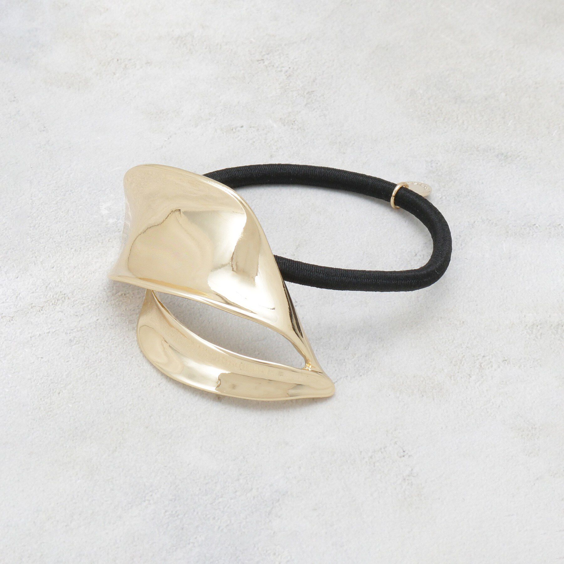 OPAQUE.CLIP「ニュアンスメタルパーツヘアゴム」|その他|ゴールド(007)