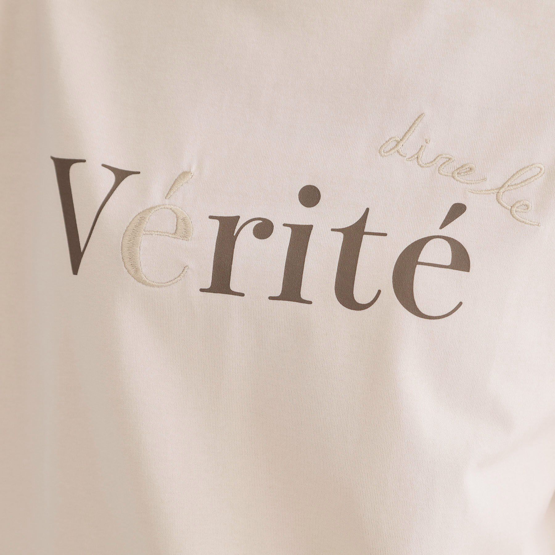 OPAQUE.CLIP「ロゴプリント刺繍アソートTシャツ【洗濯機OK】」|Tシャツ・カットソー|