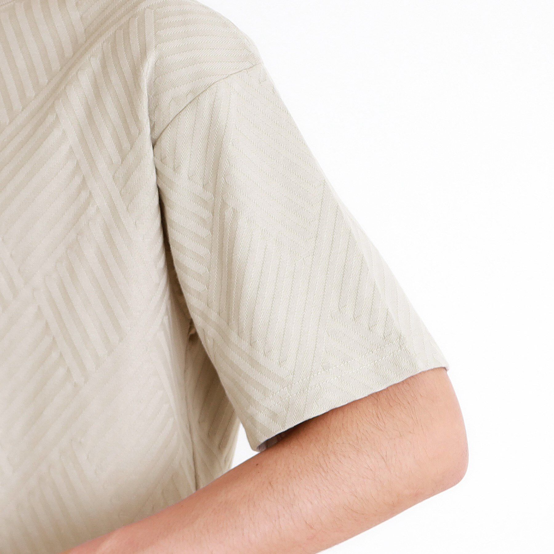 THE SHOP TK「リンクスジャカード半袖Ｔシャツ」|Tシャツ・カットソー|