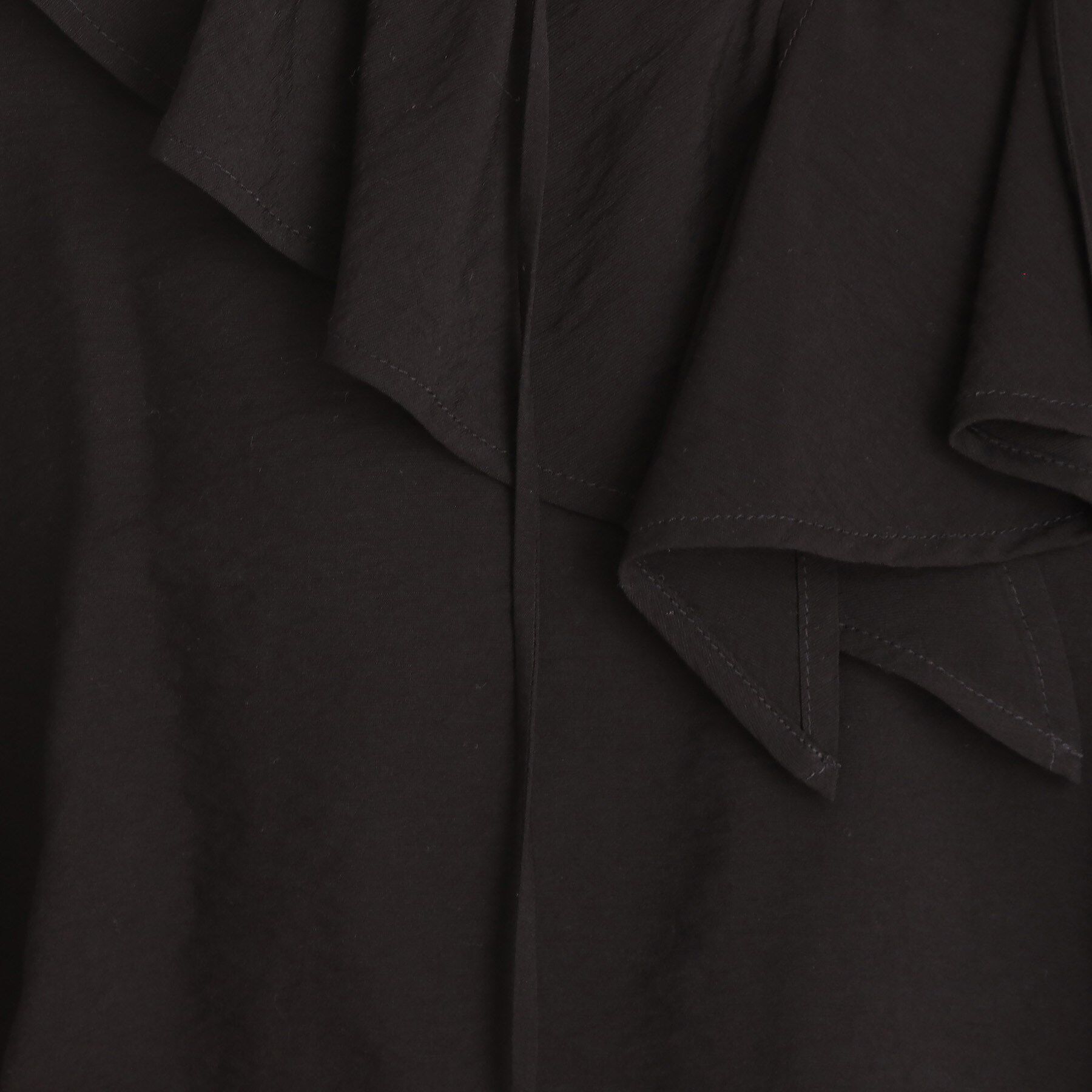 THE SHOP TK「ラッフルカラーブラウス【洗濯機OK】」|シャツ・ブラウス|