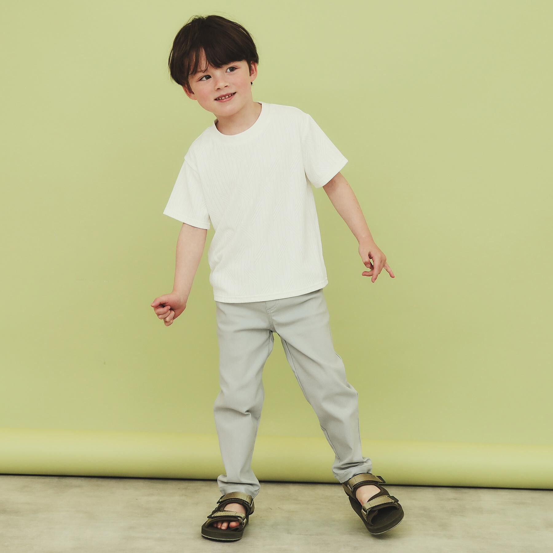 THE SHOP TK「【110－150】リンクス半袖Tシャツ/パパとおそろい・洗濯機OK」|Tシャツ・カットソー|