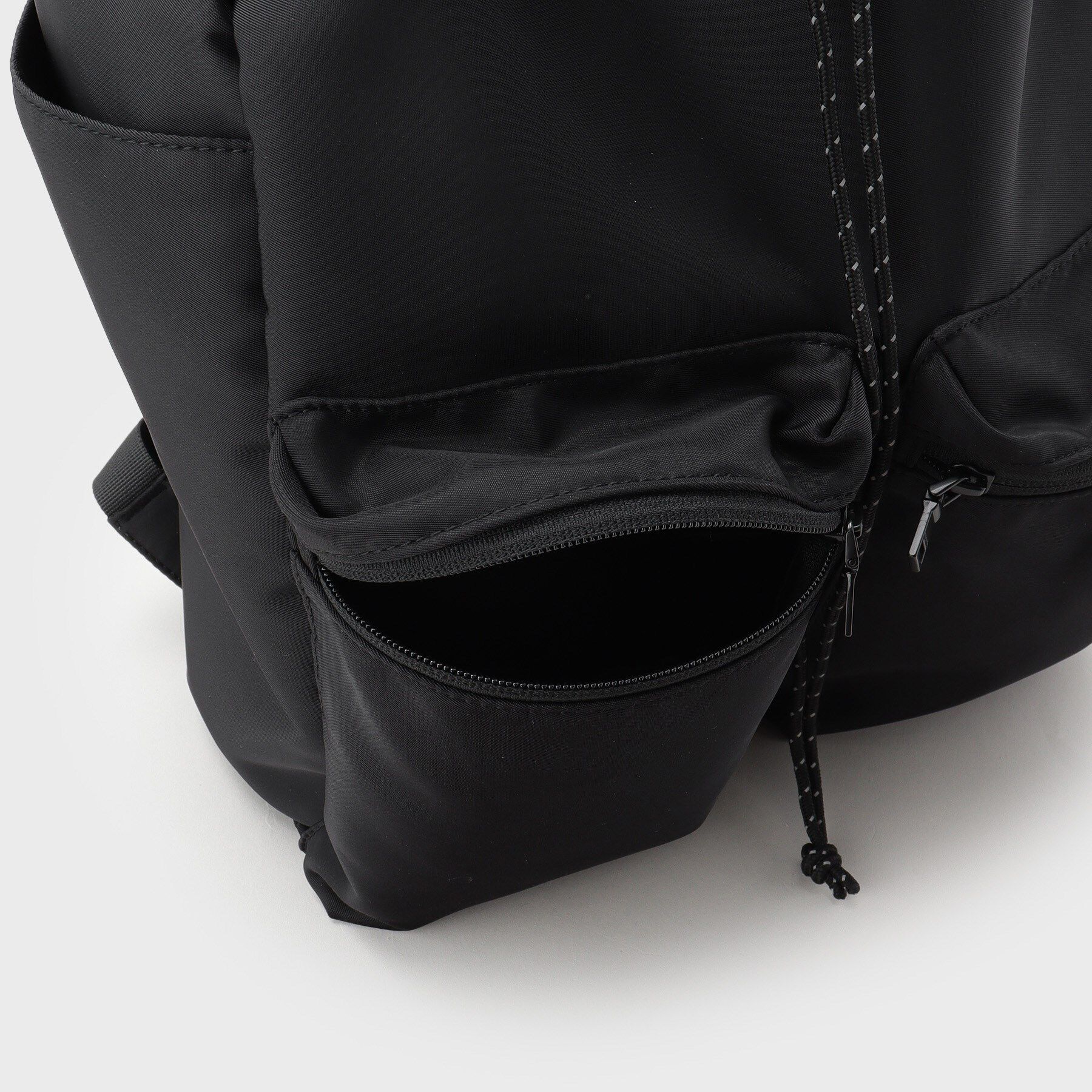 THE SHOP TK「ダブルポケット巾着バック ／ ナップサック」|リュック|