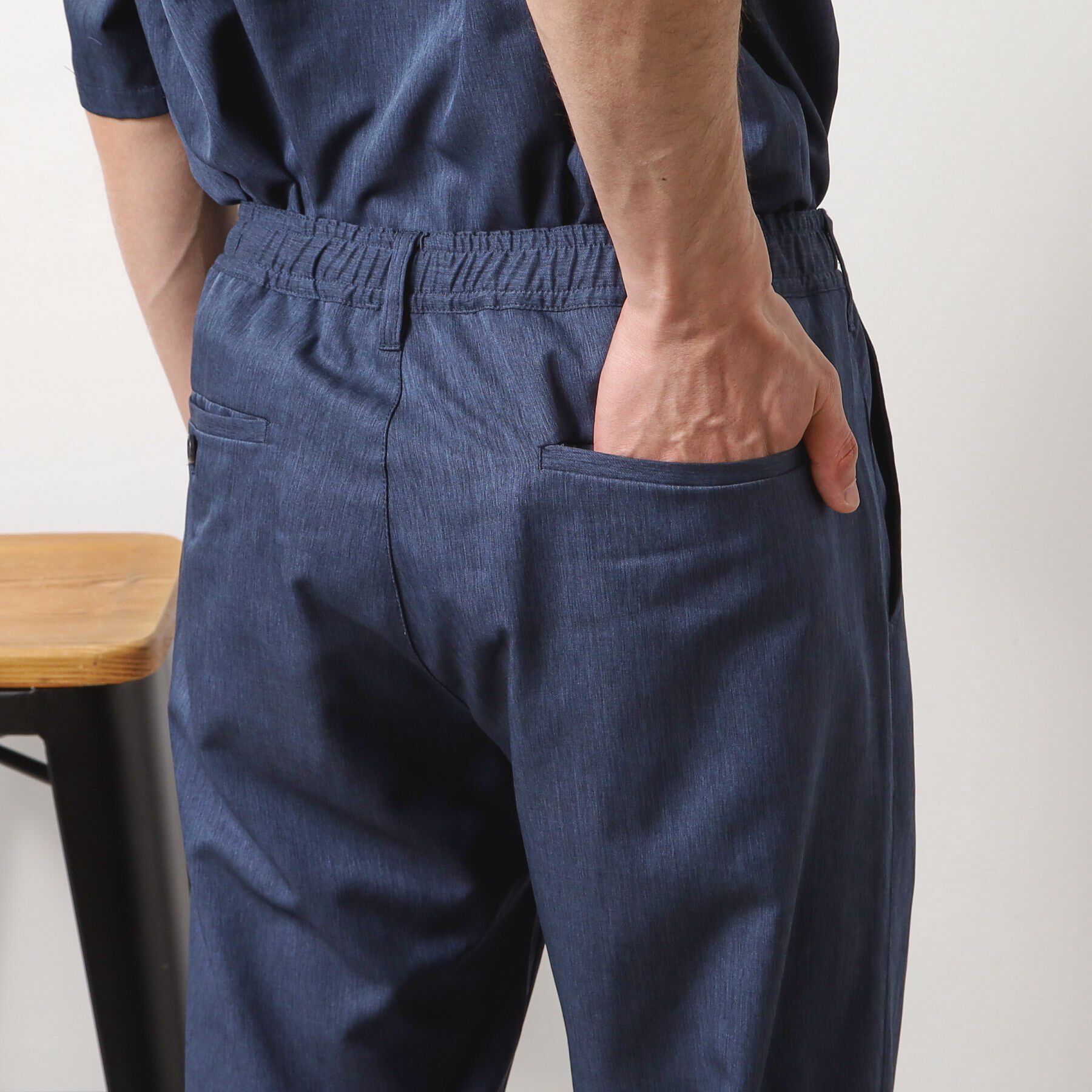 THE SHOP TK「クールファイバーイージーパンツ　接触冷感／吸水速乾／UVケア／軽量／セットアップ可」|その他|