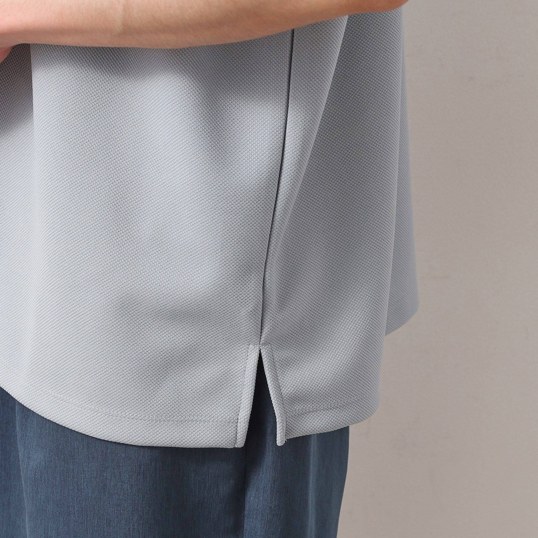 THE SHOP TK「ドライタッチカノコポロシャツ 【洗濯機OK/さらさら】」|ポロシャツ|