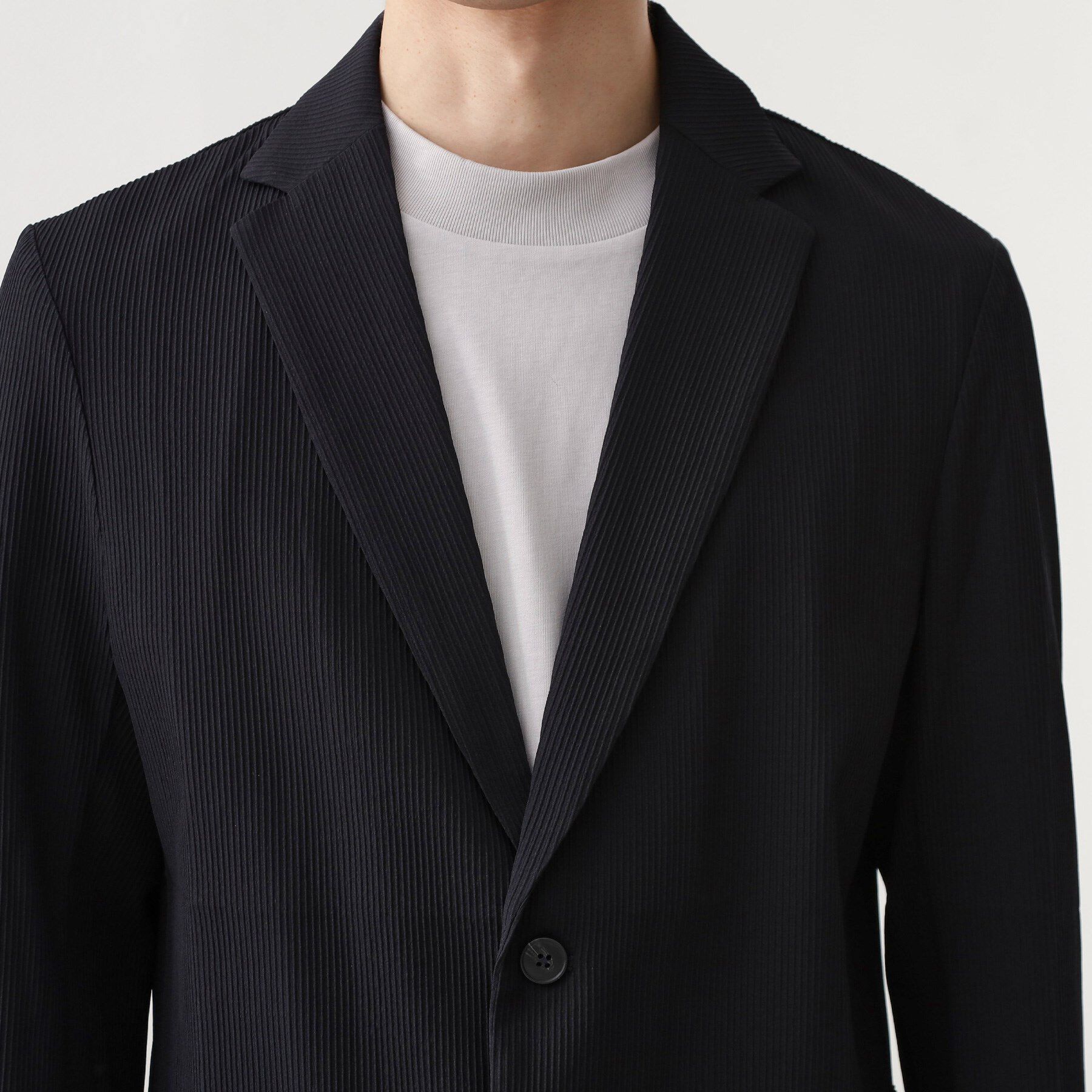 THE SHOP TK「【Begin/ビギン10月号掲載】楊柳スマートジャケット　軽量/洗濯機OK/セットアップ可」|テーラードジャケット|