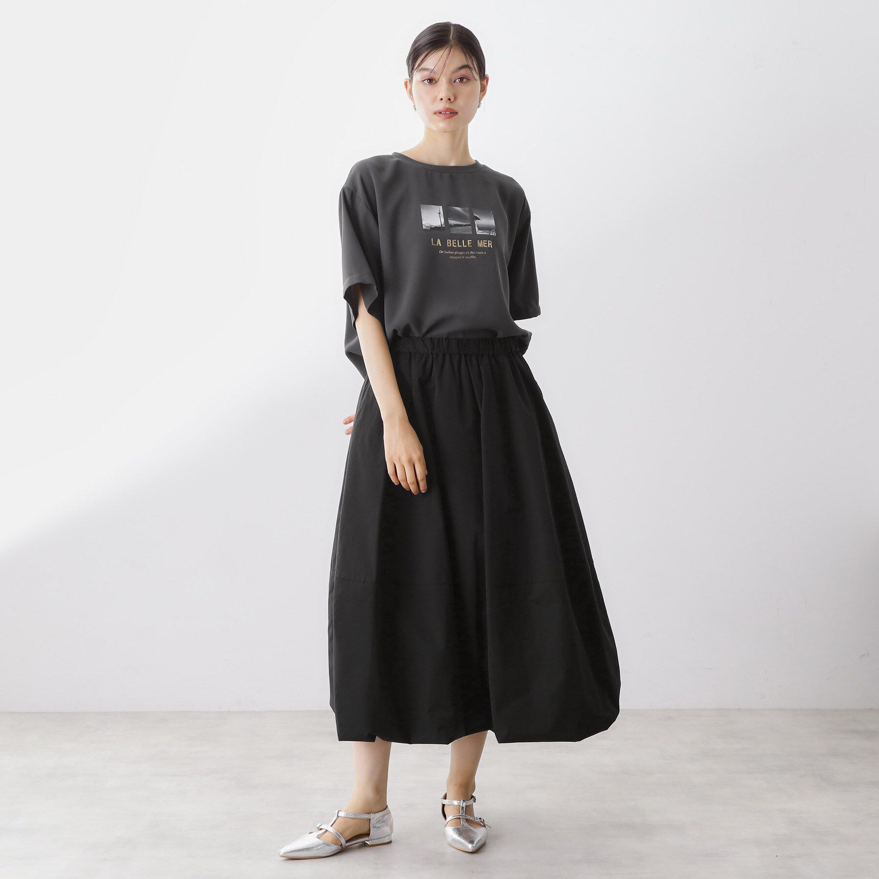 THE SHOP TK「アソートロゴTシャツ【接触冷感/防シワ/吸水速乾/UVケア/洗濯機OK】」|Tシャツ・カットソー|