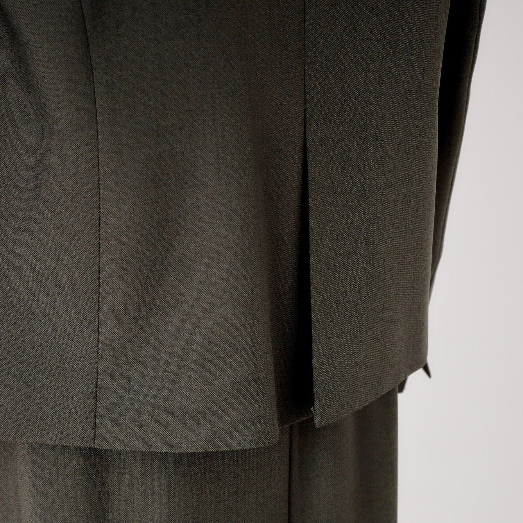 THE SHOP TK「ビジネスノーカラージャケット【セットアップ可/洗える】/CAVIANシリーズ」|ノーカラージャケット|