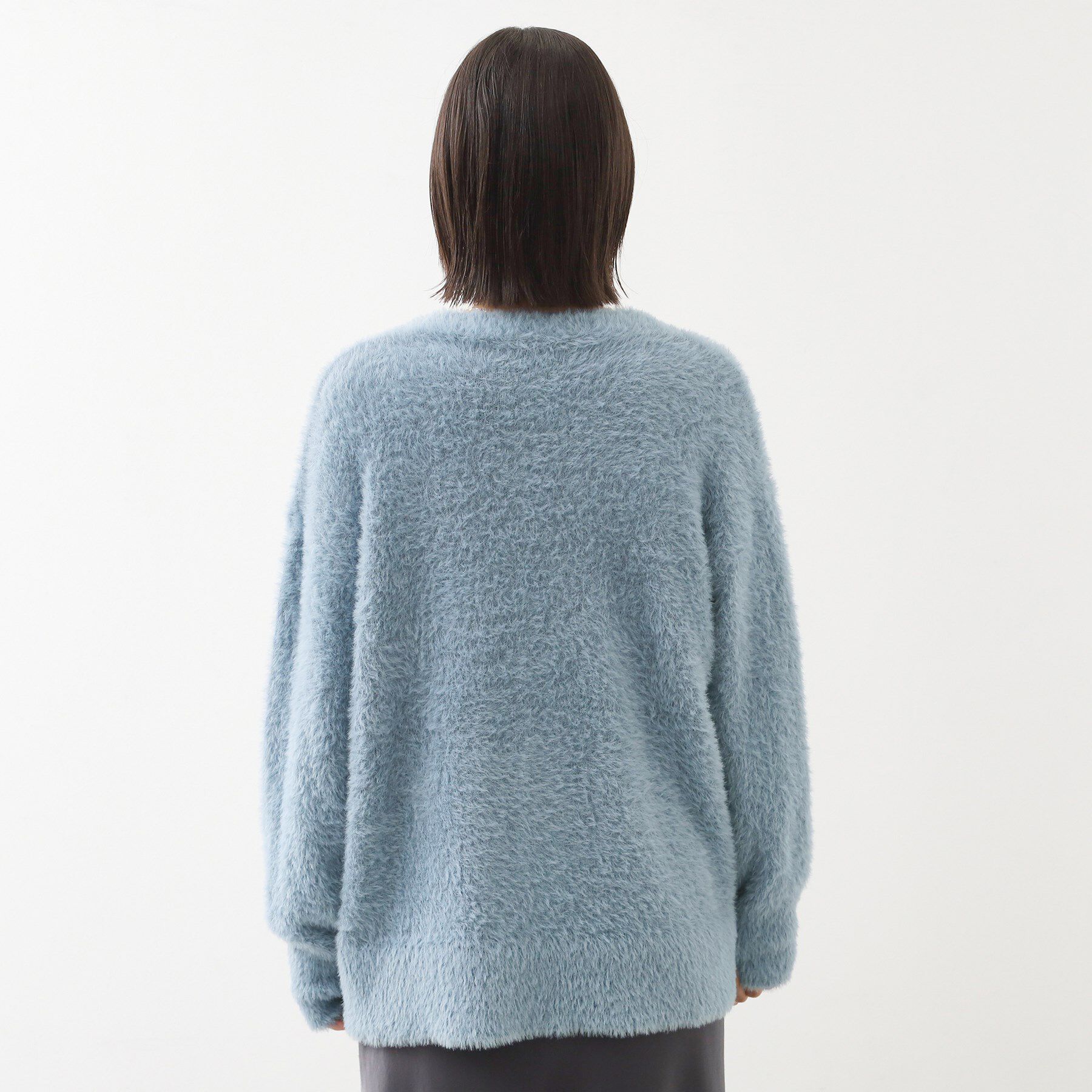 THE SHOP TK「【ふわふわあったか】フェザーカーディガン」|カーディガン|