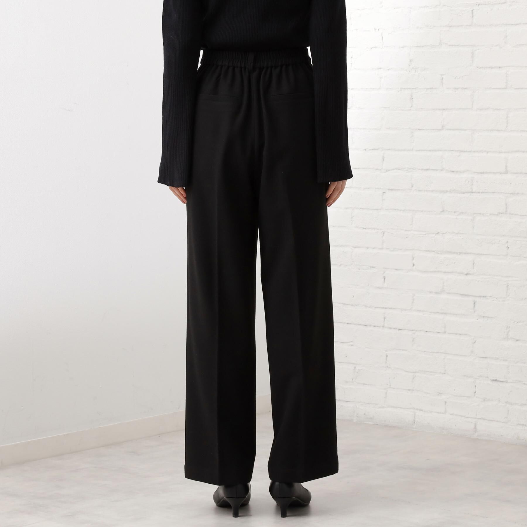 THE SHOP TK「【着丈選べる/XS～XLサイズ】あったか裏起毛ワイドパンツ」|その他|