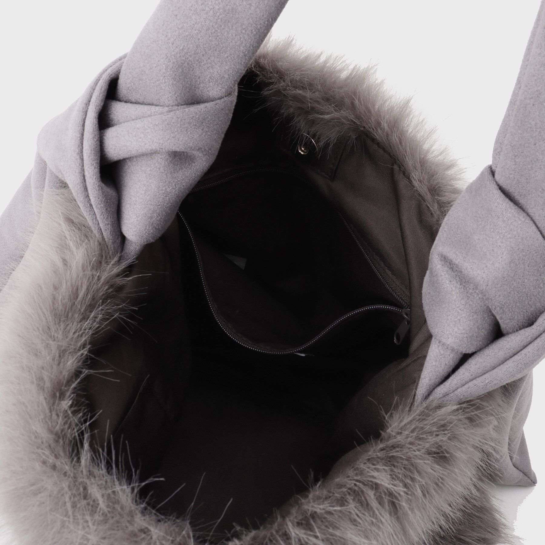 THE SHOP TK「フェイクファートート」|トートバッグ|