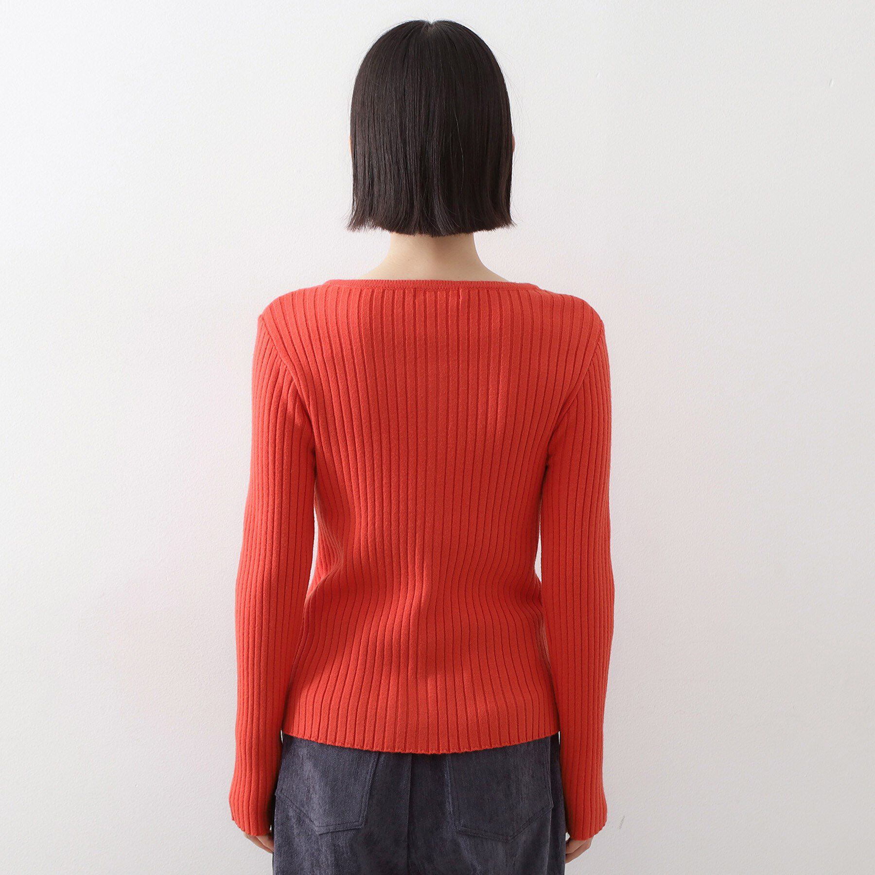 THE SHOP TK「【アンチピリング/静電気防止/洗える】ヘンリーレイヤードニット」|ニット・セーター|