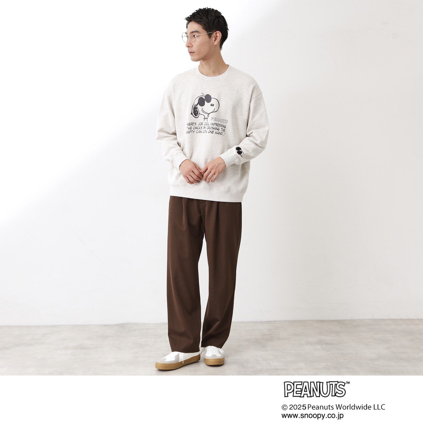 THE SHOP TK「PEANUTS／ピーナッツ スヌーピープリントスウェット 【親子リンク】」|パーカー|