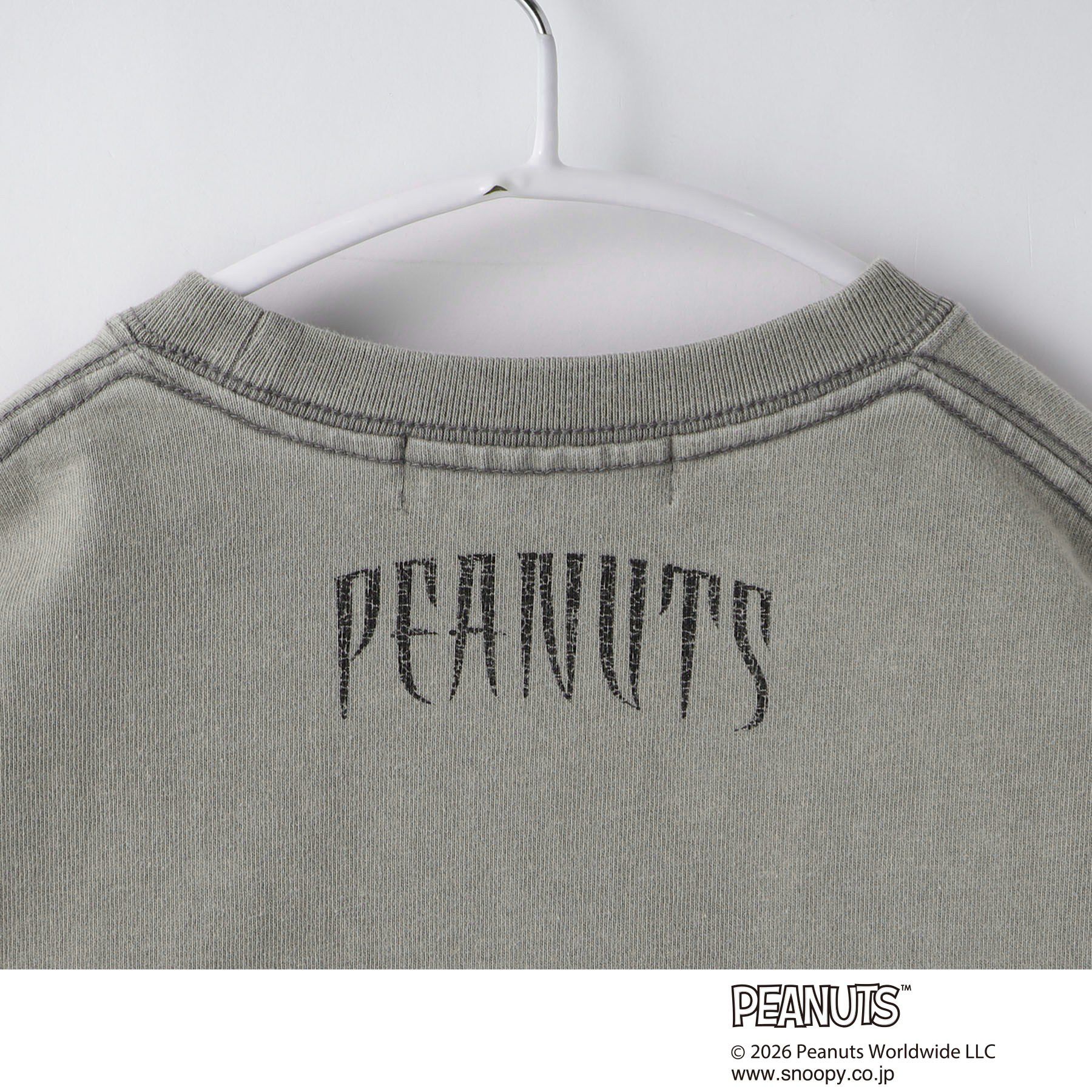 THE SHOP TK「【110－160】PEANUTS ／ ピーナッツ スヌーピー ヴィンテージ風プリント長袖Tシャツ」|Tシャツ・カットソー|