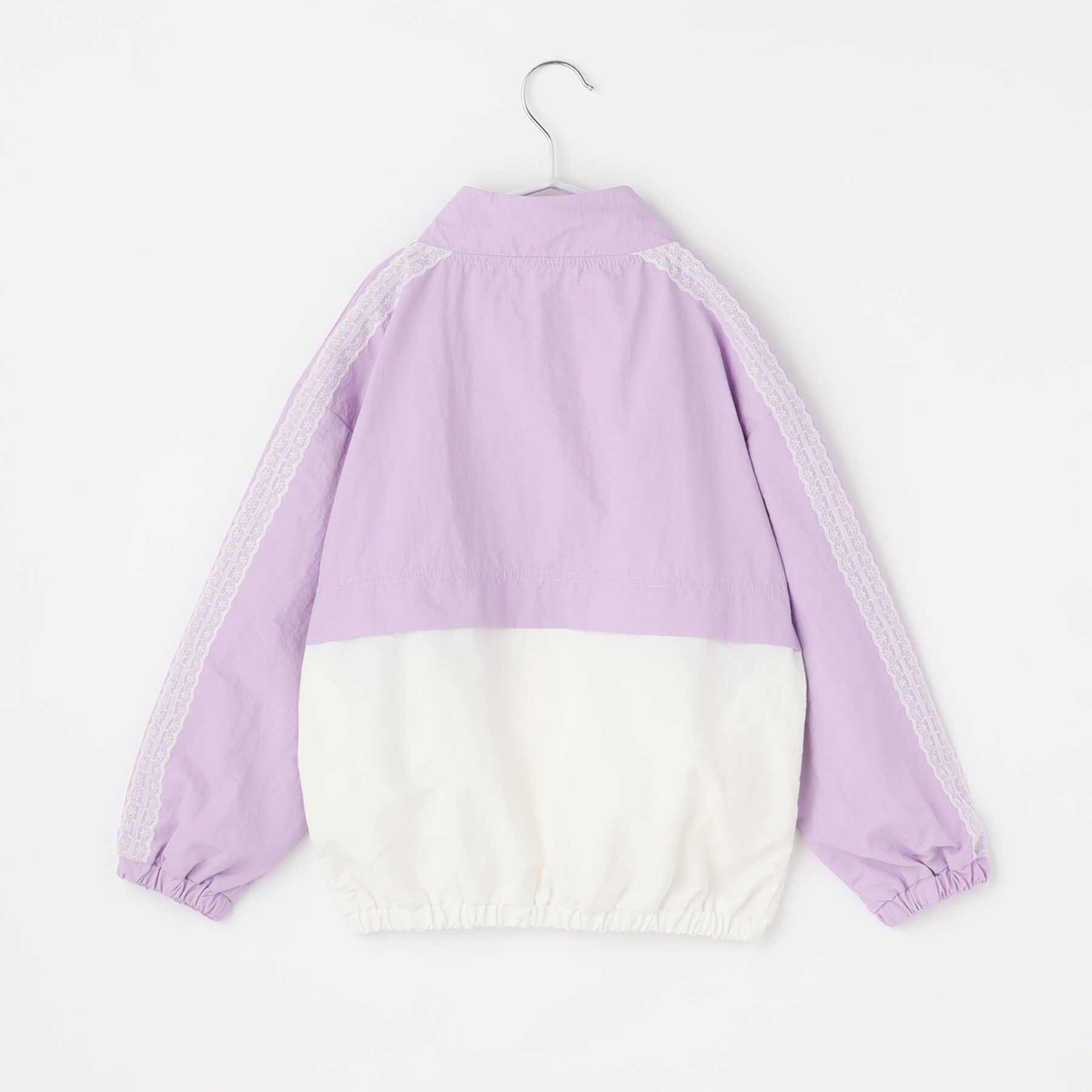 THE SHOP TK「【110-160】レース配色ナイロンブルゾン」|ブルゾン・スタジャン|