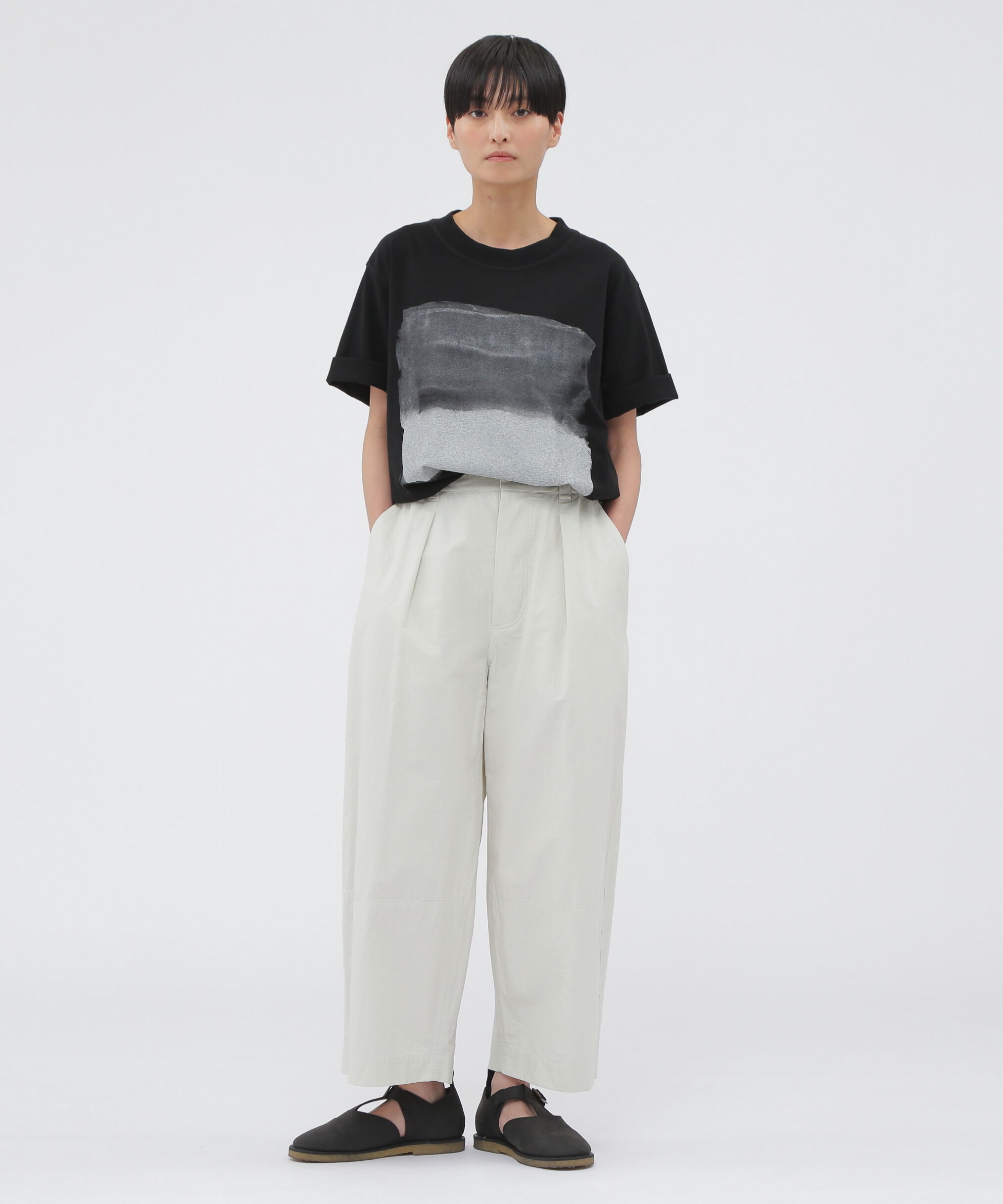 MHL.「LIGHT COTTON JERSEY TOP」|Tシャツ・カットソー|