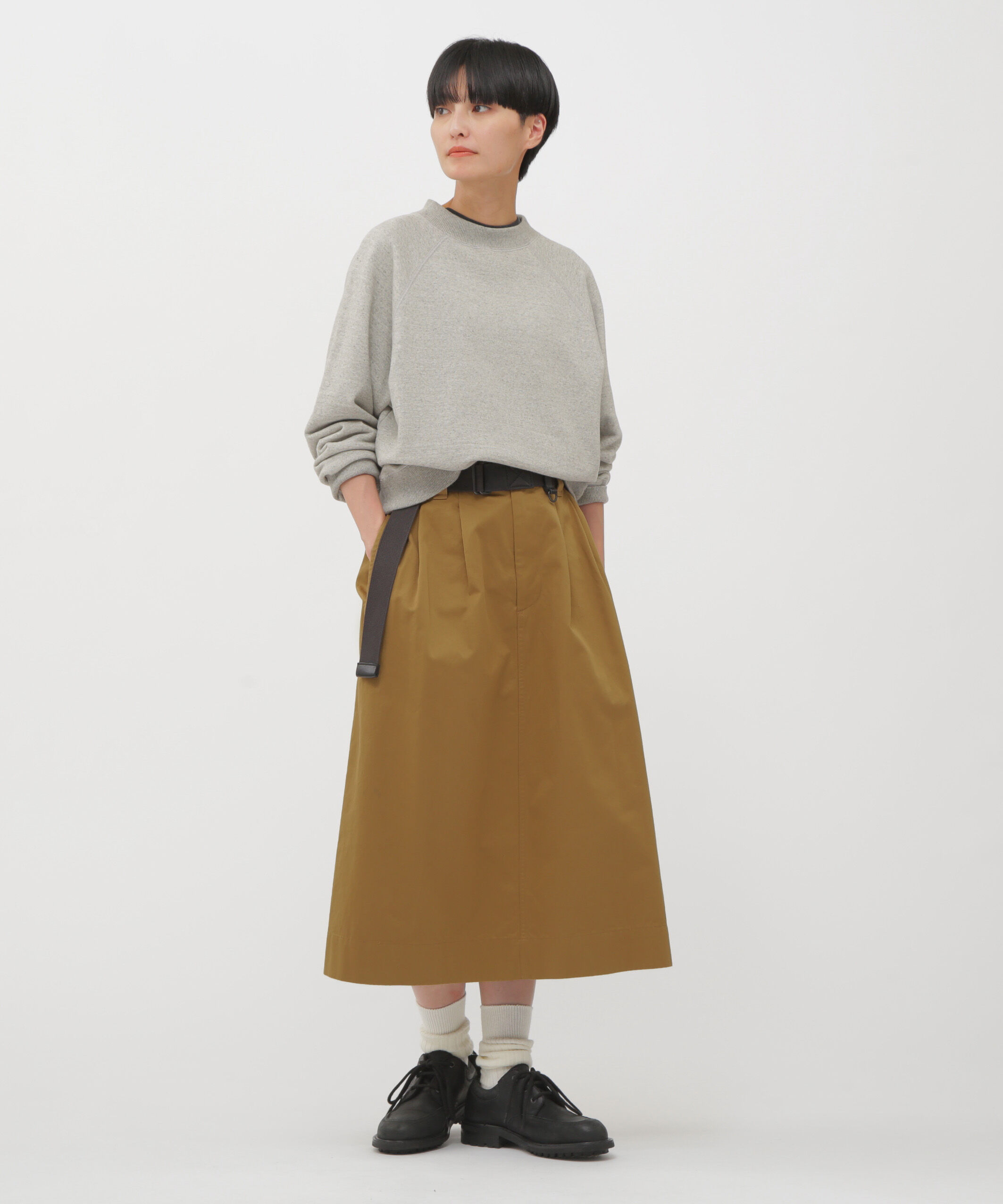 MHL.「UPCYCLED LOOPBACK JERSEY TOP」|Tシャツ・カットソー|