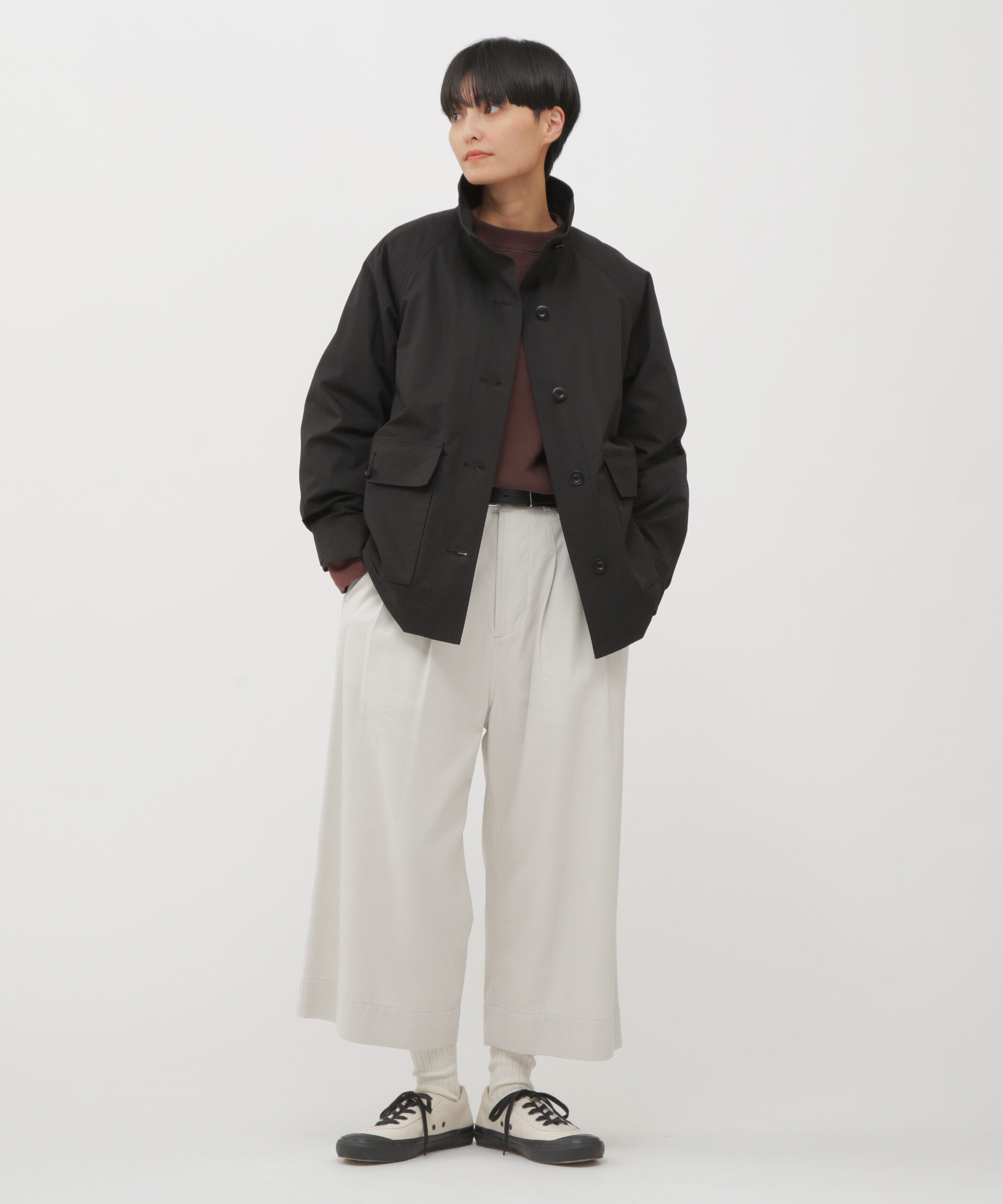 MHL.「UPCYCLED LOOPBACK JERSEY TOP」|Tシャツ・カットソー|