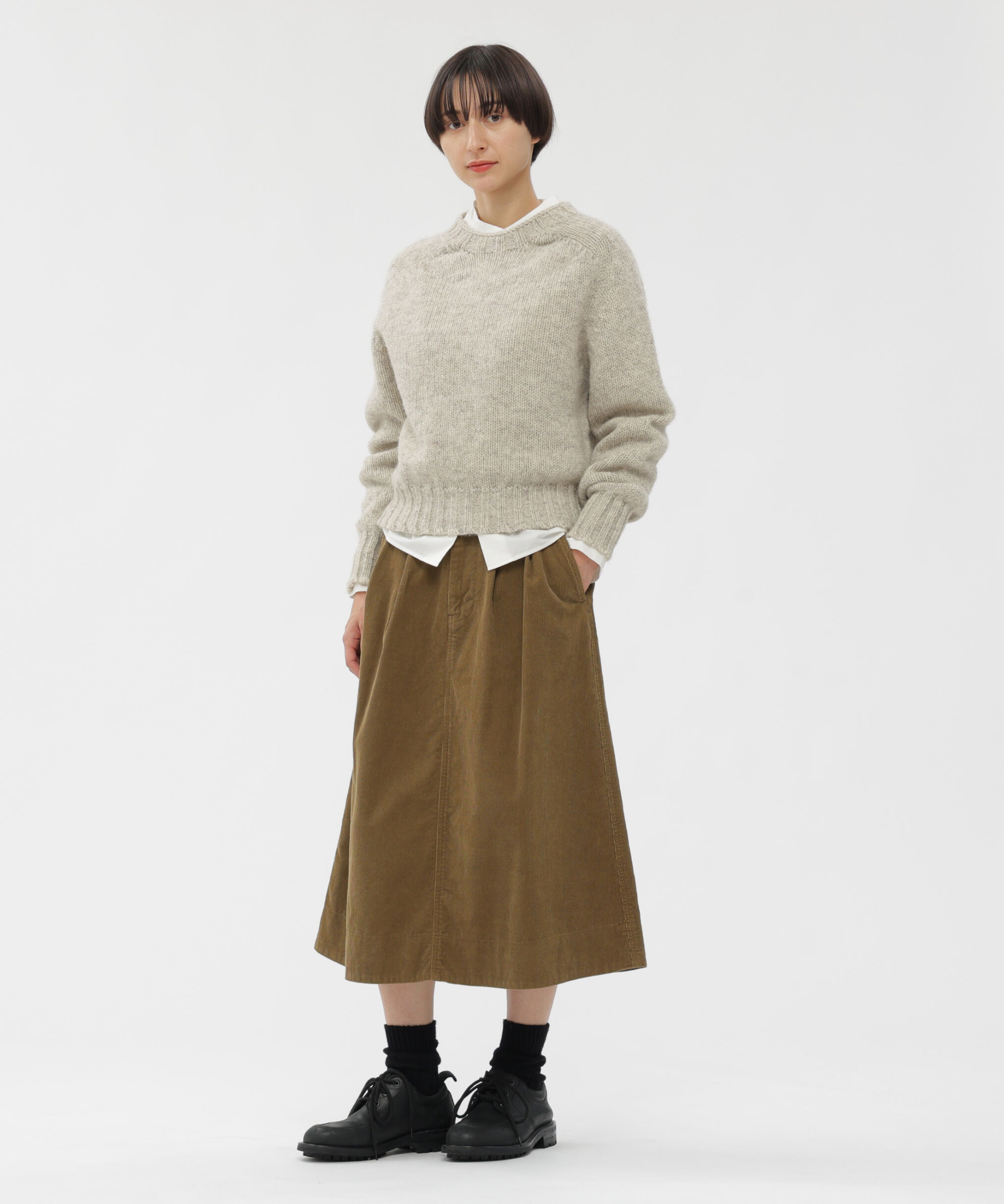 MHL.「RUSTIC WOOL KNITWEAR」|ニット・セーター|