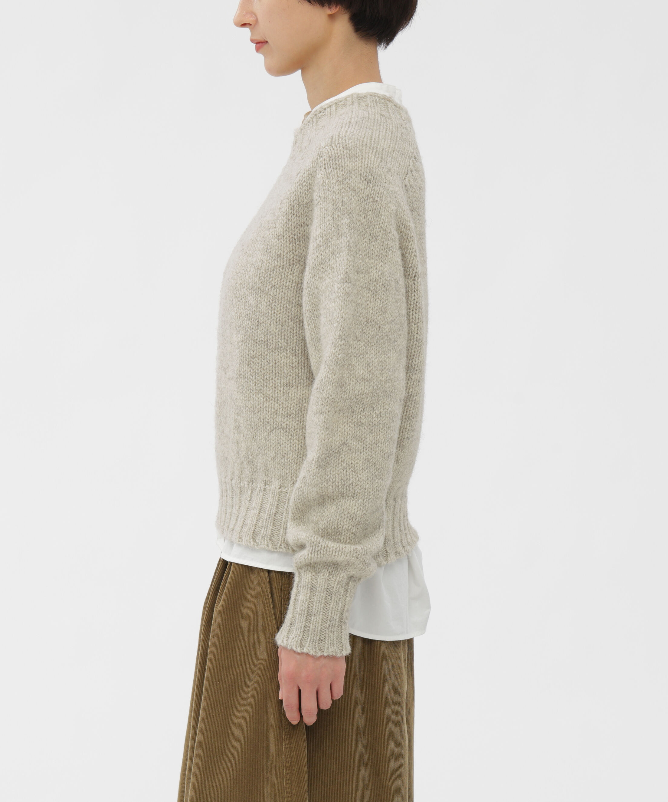 MHL.「RUSTIC WOOL KNITWEAR」|ニット・セーター|