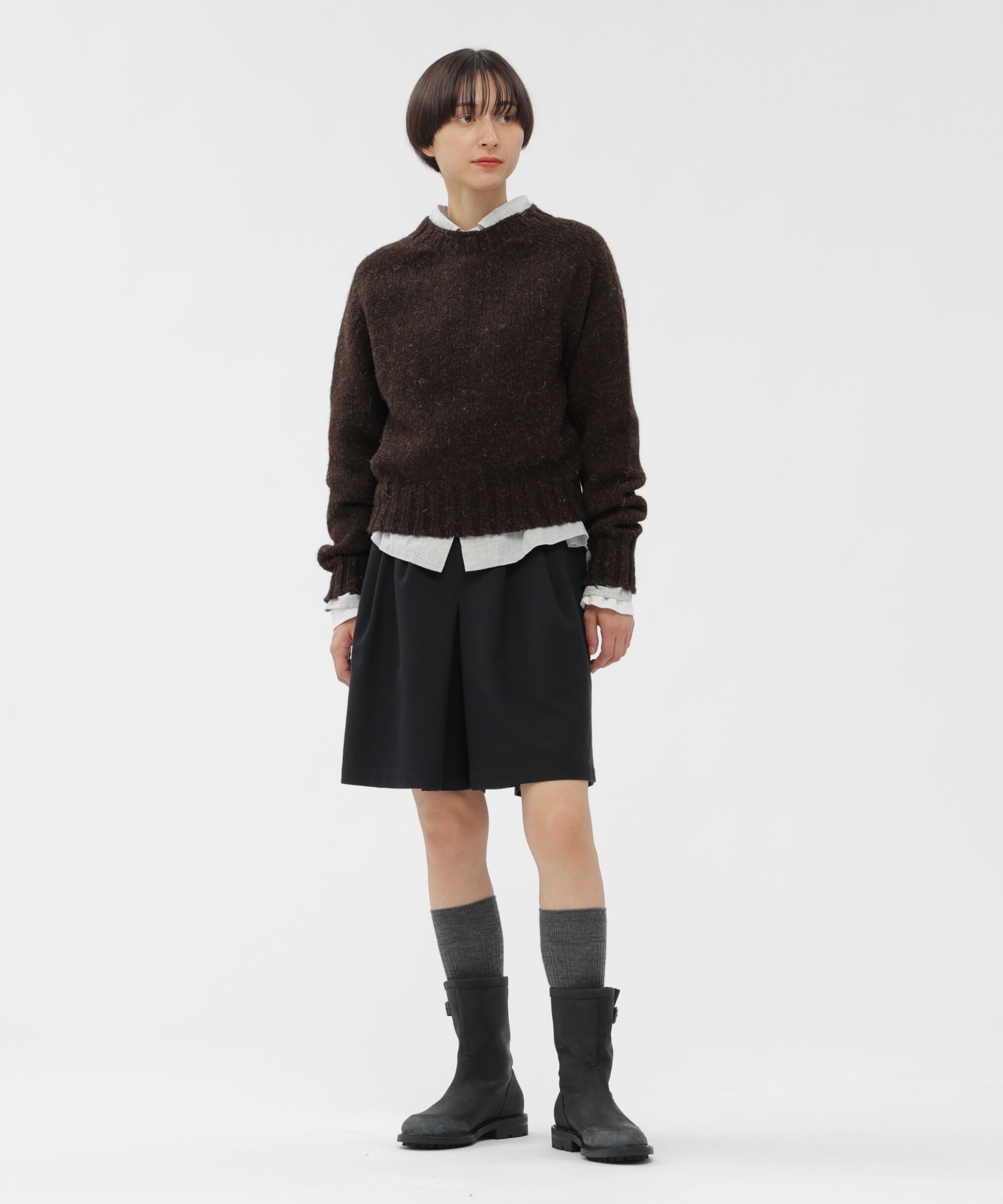 MHL.「RUSTIC WOOL KNITWEAR」|ニット・セーター|