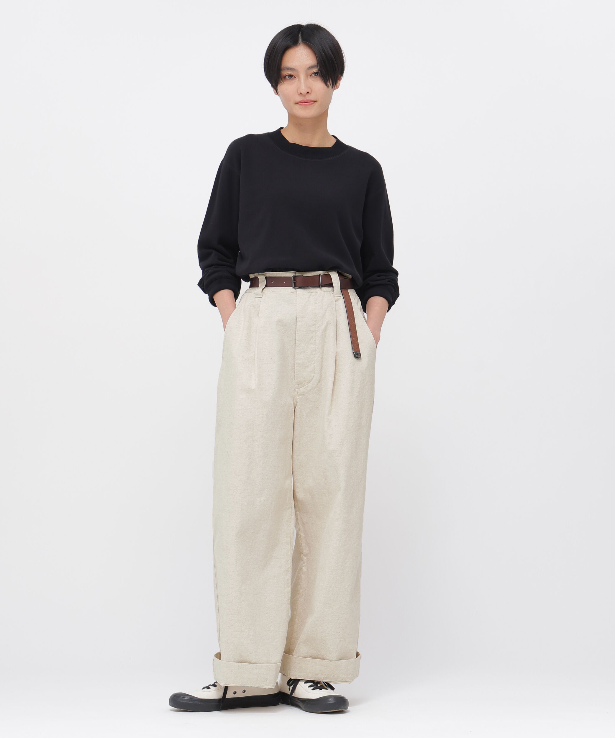 MHL.「BELGIAN LINEN COTTON PLAINWEAVE TROUSERS」|その他|