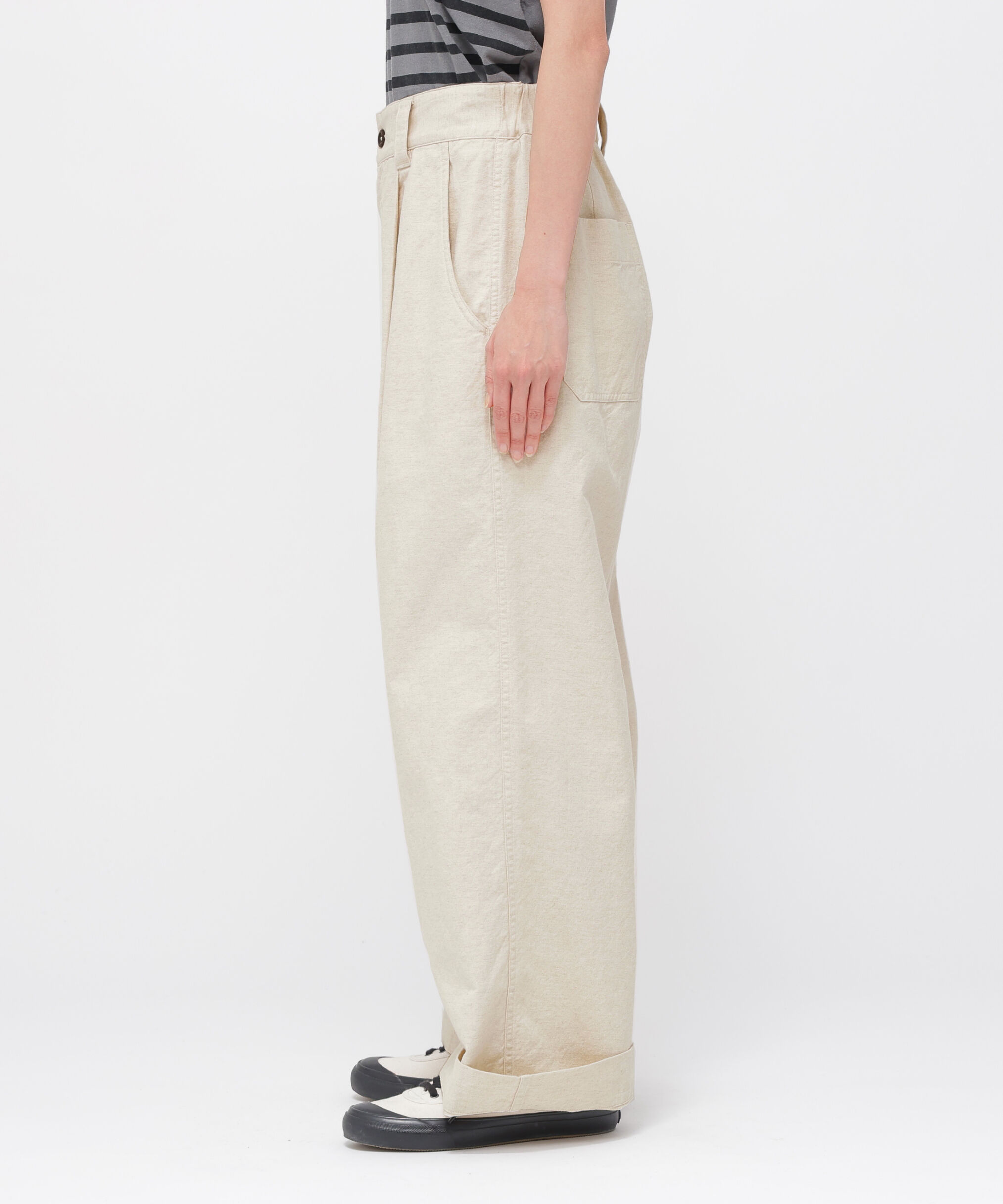 MHL.「BELGIAN LINEN COTTON PLAINWEAVE TROUSERS」|その他|