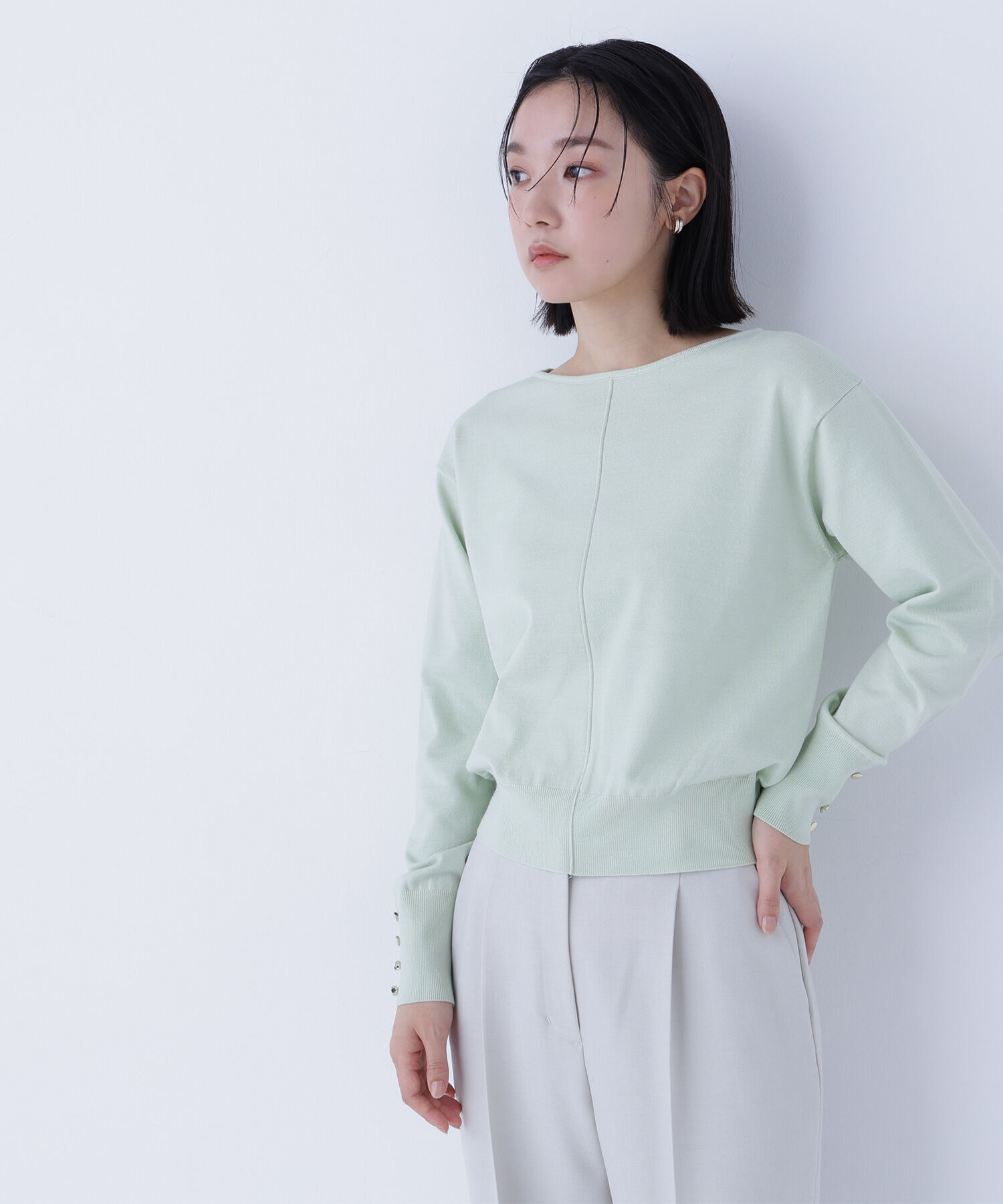  「フロントラインドルマンニット」|ニット・セーター|