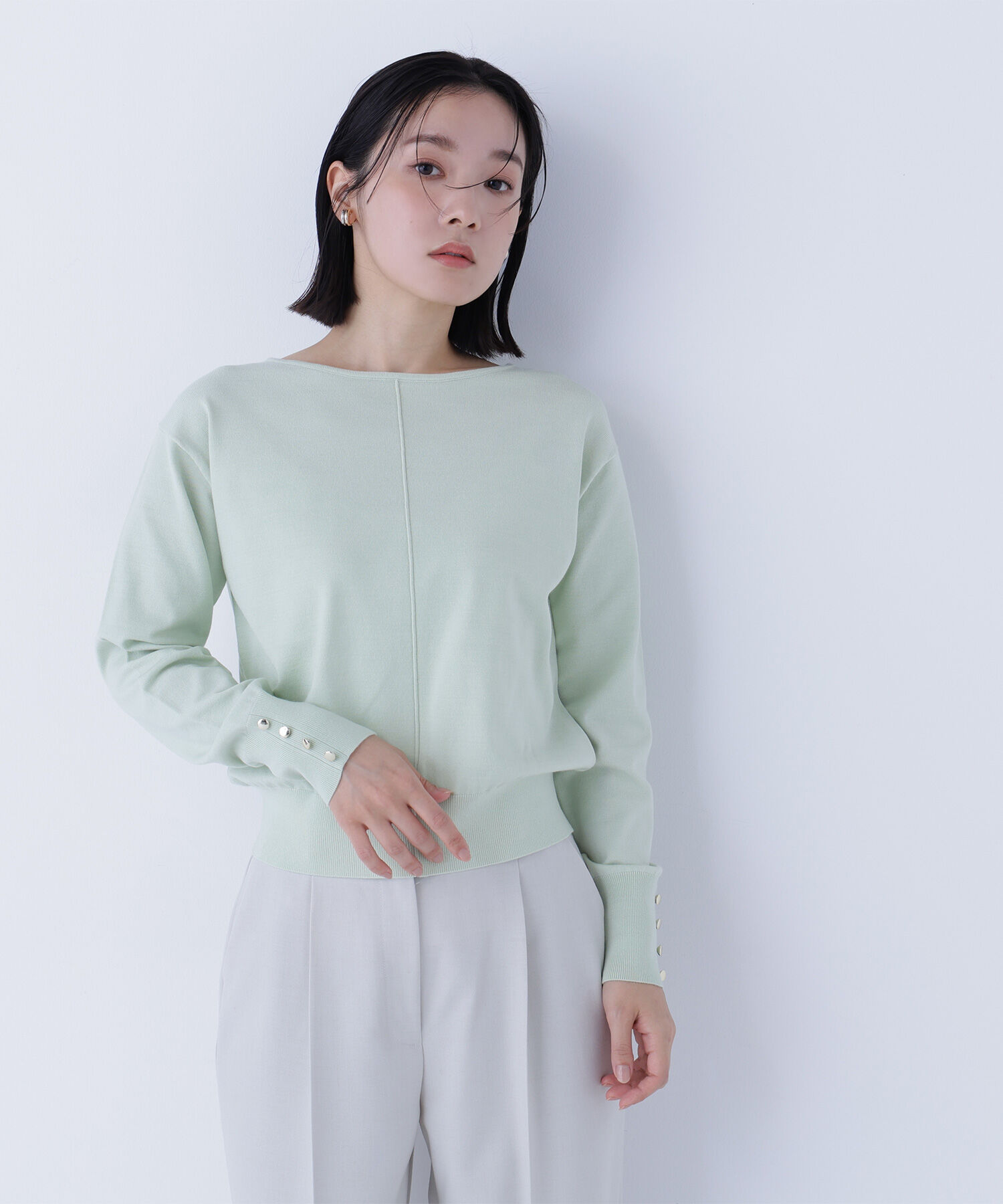  「フロントラインドルマンニット」|ニット・セーター|